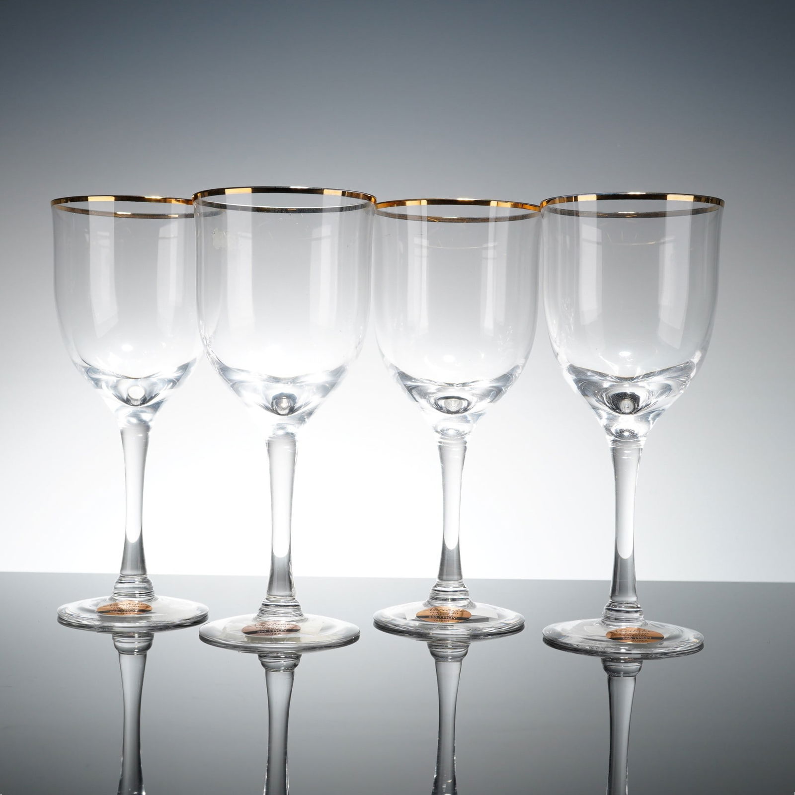 4pc Noritake Crystal Wine Glasses, Troy (1 of 4)
