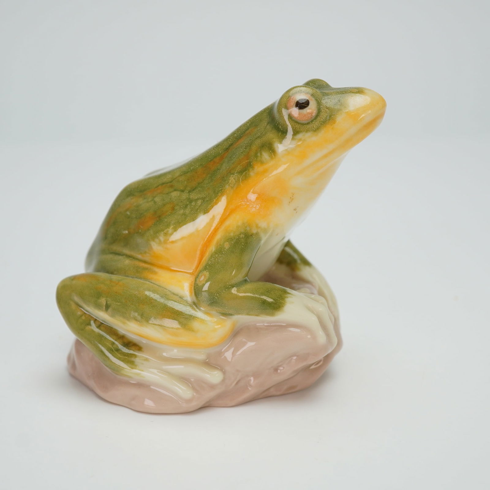 Lladro Porcelain Frog Figurine Nature's Observer 01006702 (1 of 4)
