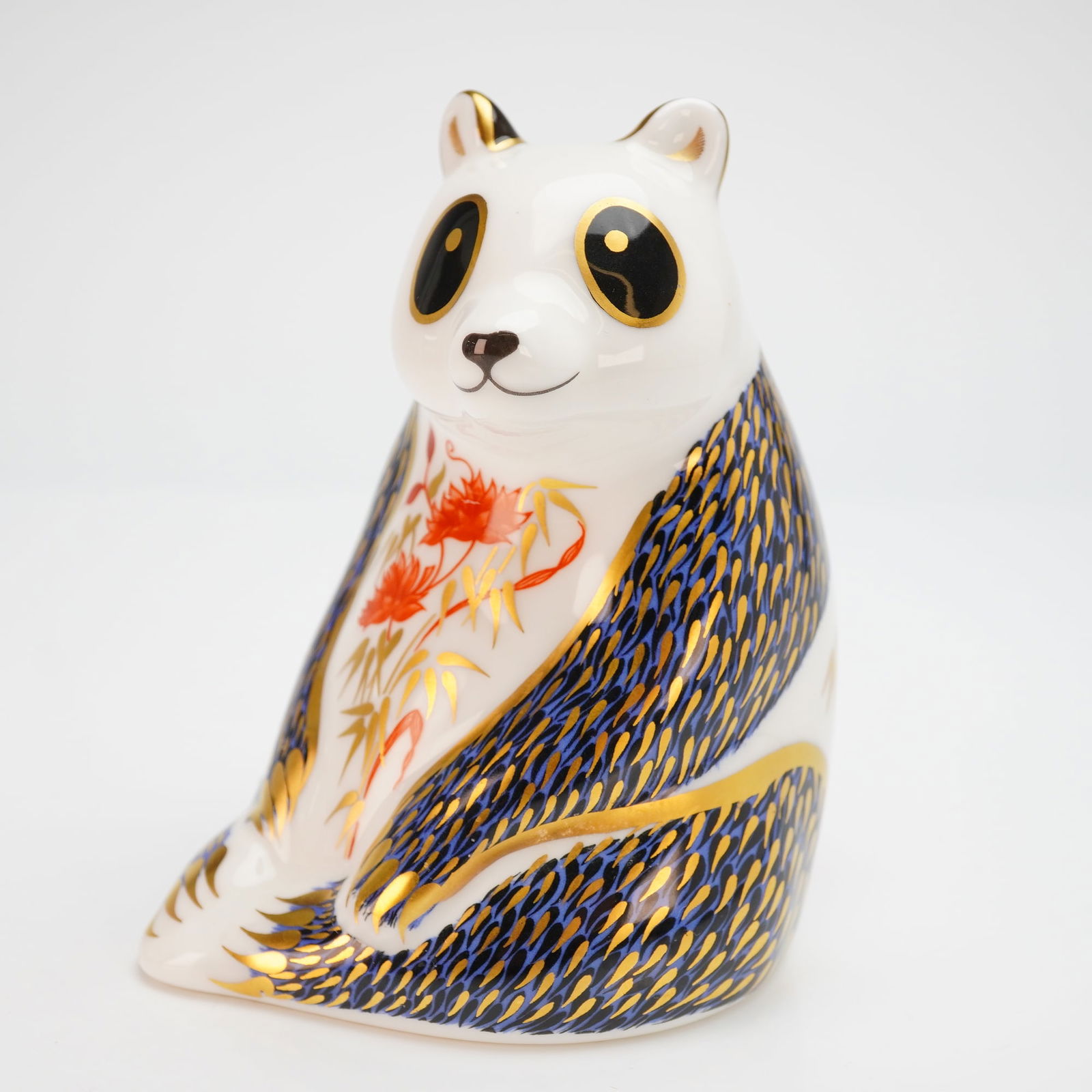 Royal Crown Derby Bone China Paperweight Panda with Box (1 of 5)