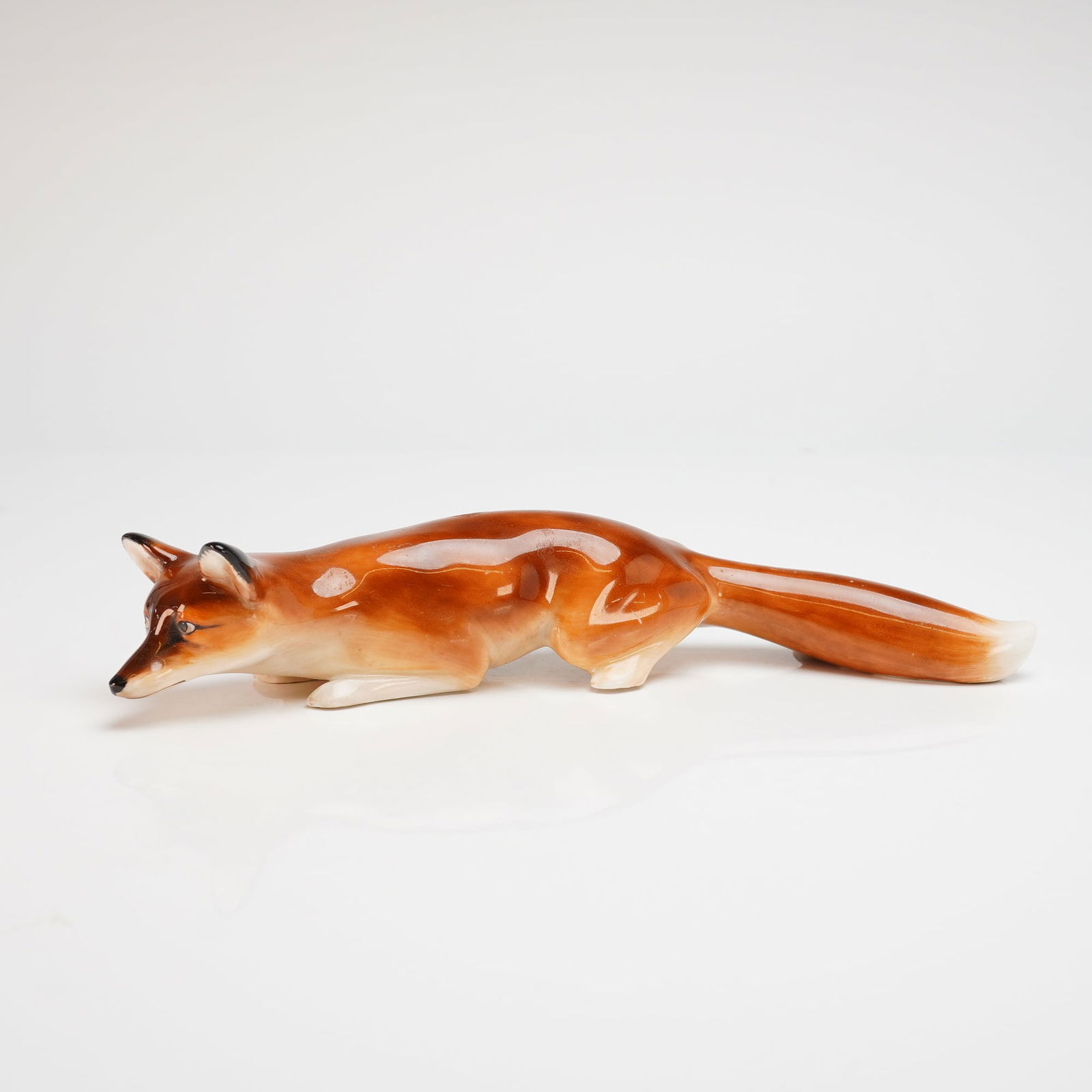 Royal Doulton Bone China Figurine, Fox Stalking (HN147E) (1 of 3)