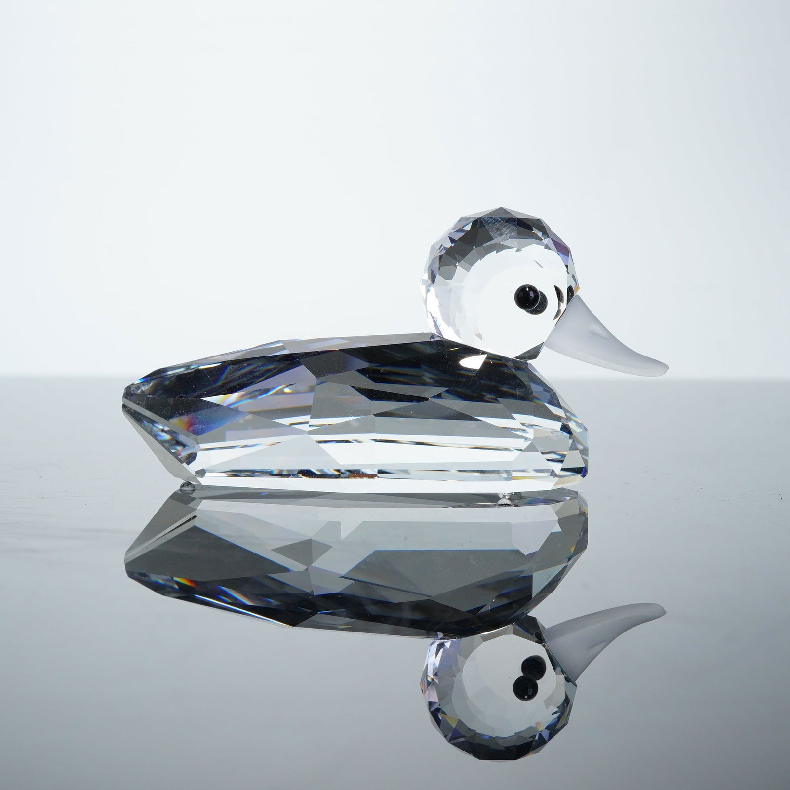 Swarovski Cut Crystal Mallard Duck Figurine (1 of 5)