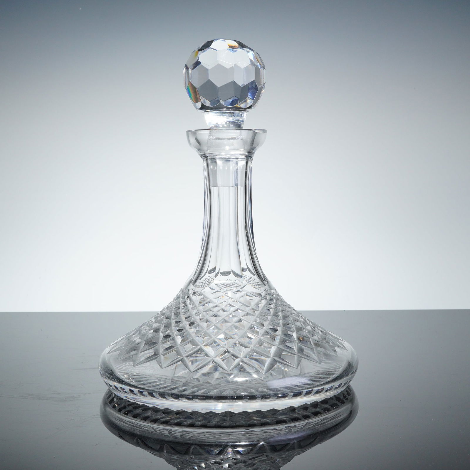 Waterford Crystal Ships Decanter and Stopper, Alana (1 of 3)