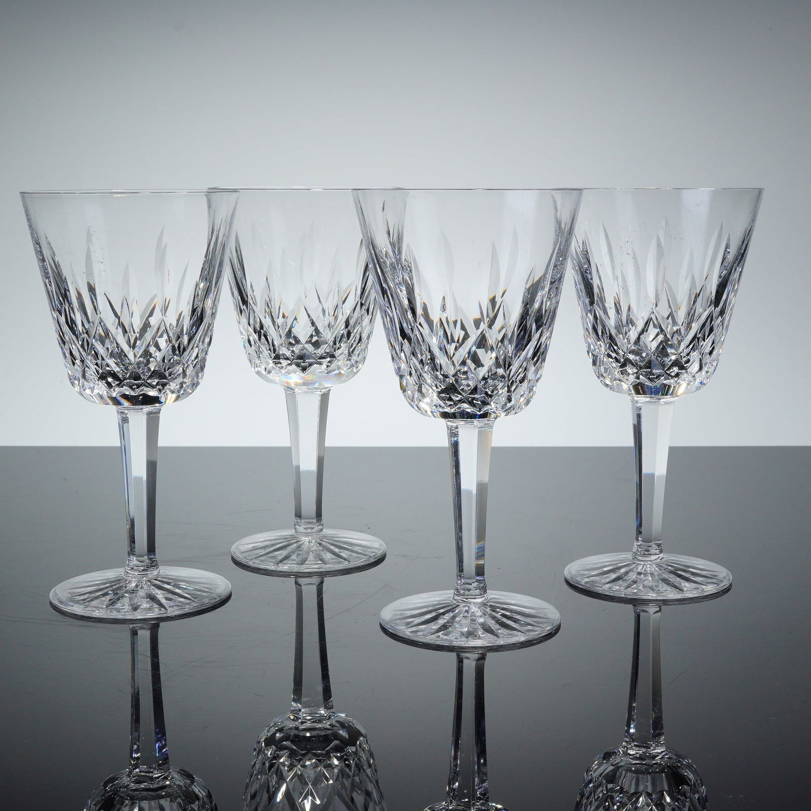 Set of 4 Waterford Crystal Sherry Glasses, Lismore (1 of 4)