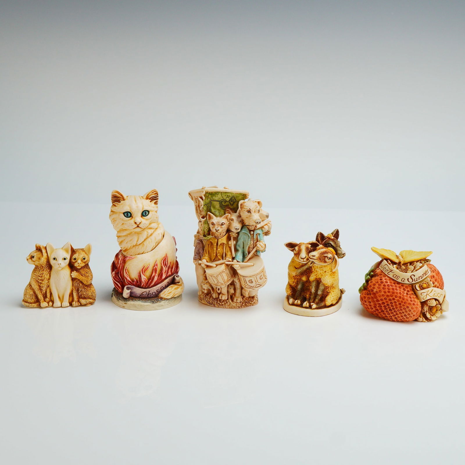 5pc Harmony Kingdom Trinket Boxes & Pin (1 of 5)