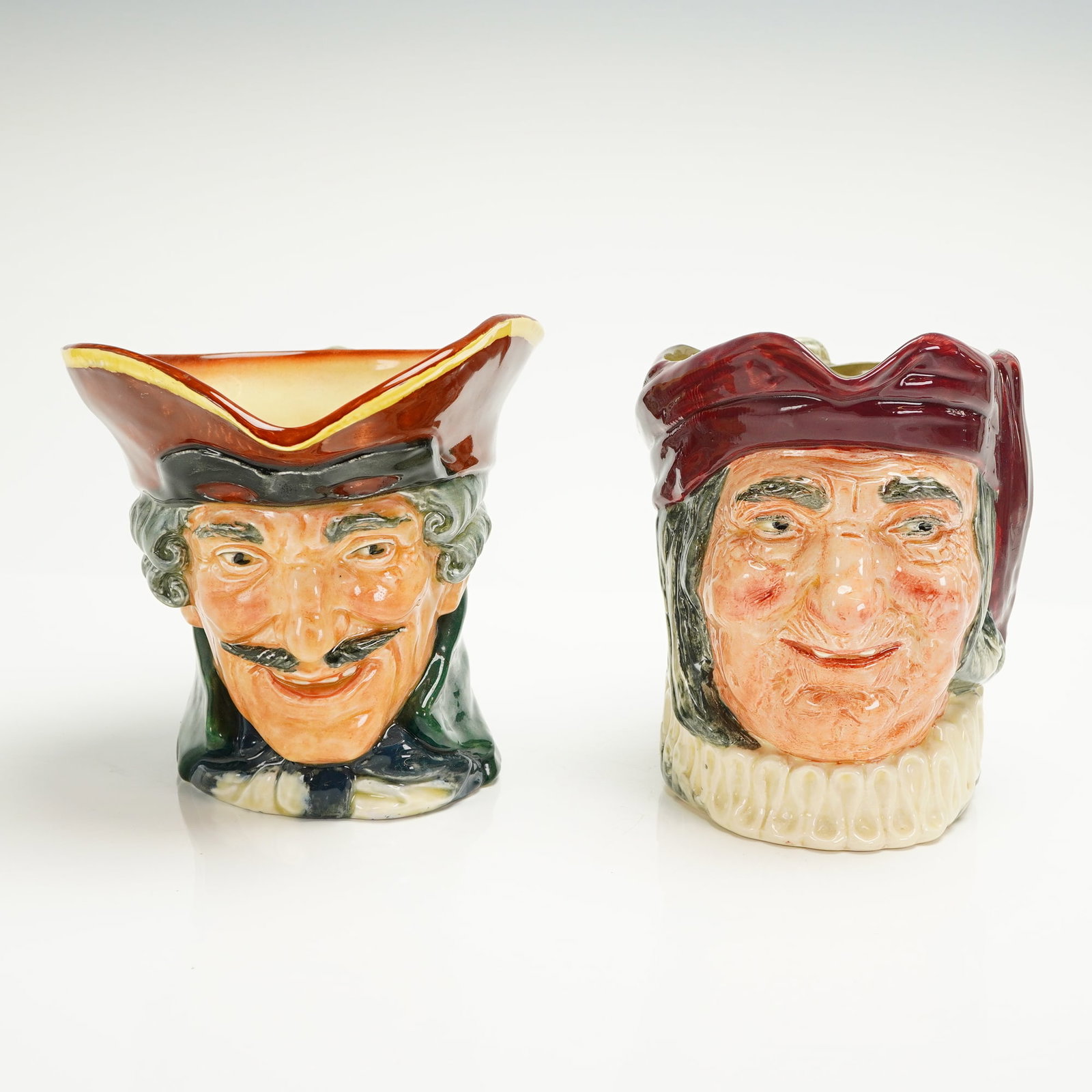 2pc Royal Doulton Large Character Jugs (1 of 3)