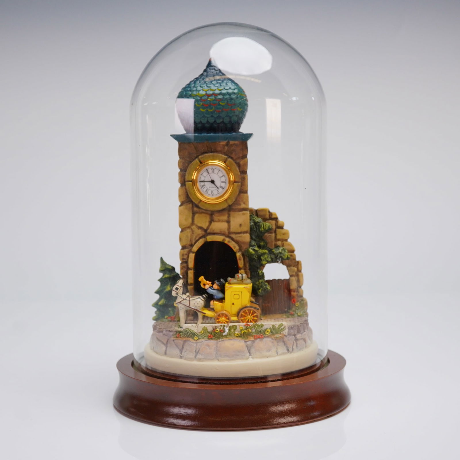 Goebel M.I. Hummel The Mail is Here Clock Tower Vignette by Olszewski (1 of 4)