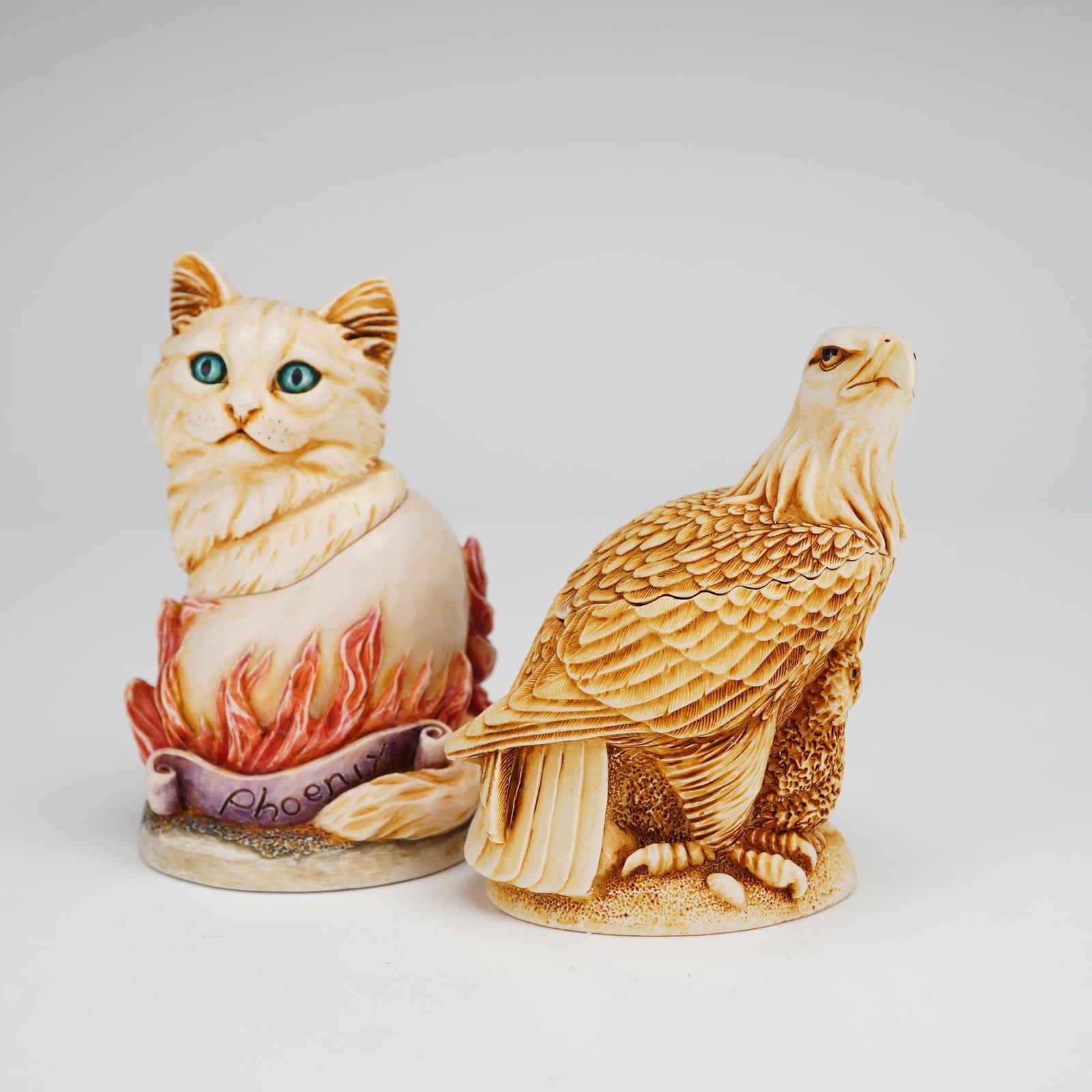 2pc Harmony Kingdom Figurines, Liberty & Justice and Cosa Nostra (1 of 5)