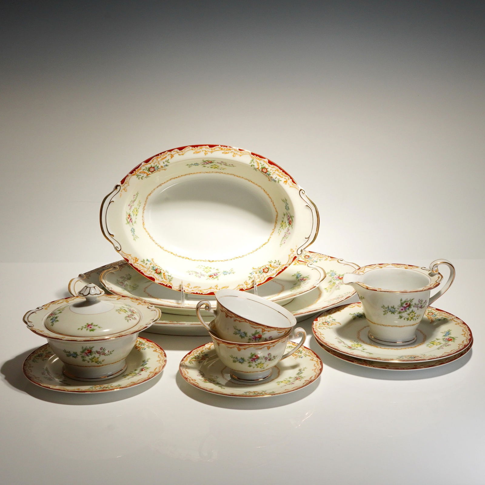 11pc Empress China Porcelain Tableware, Made in Japan (1 of 4)