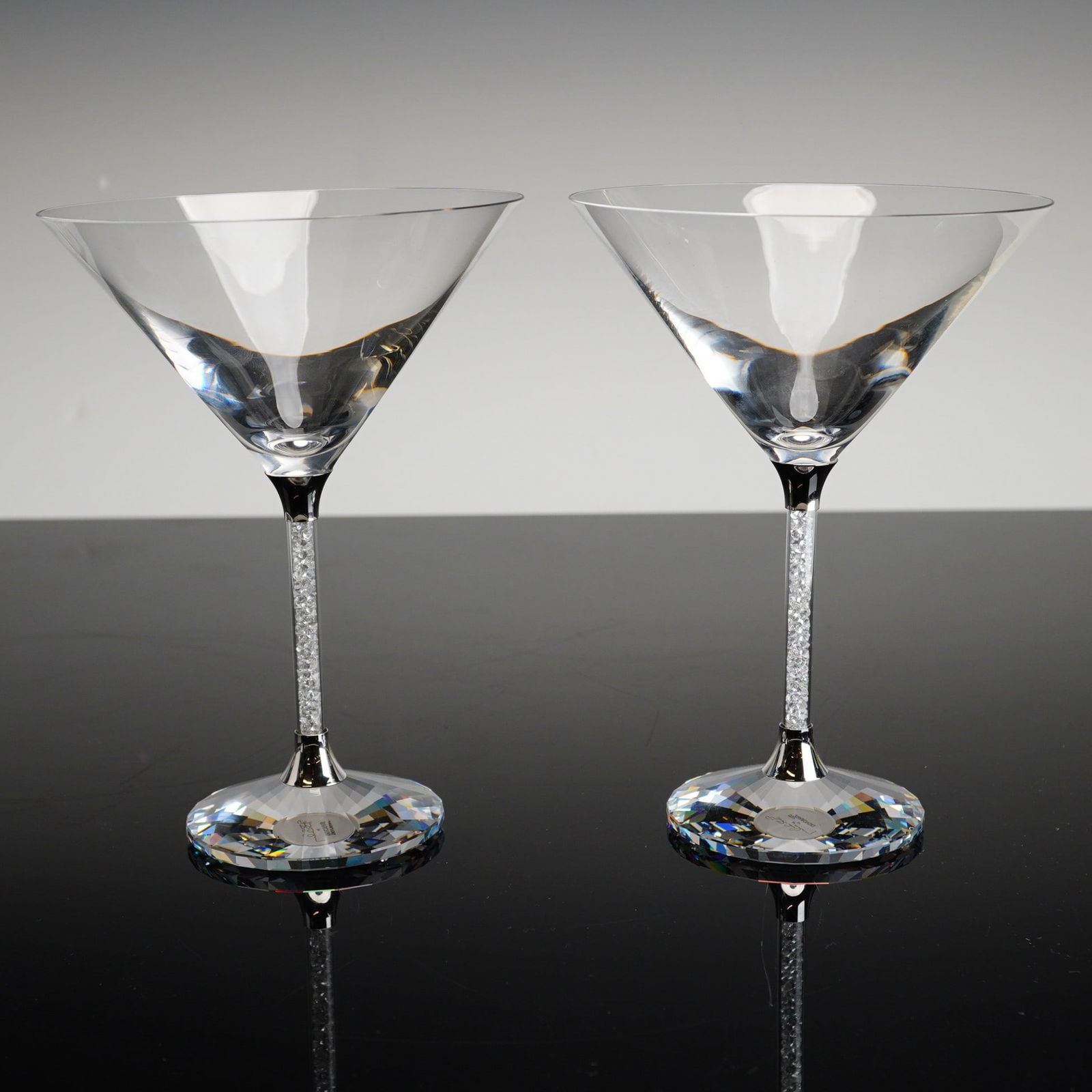 Pair of Swarovski Crystalline Martini Glasses (1 of 5)