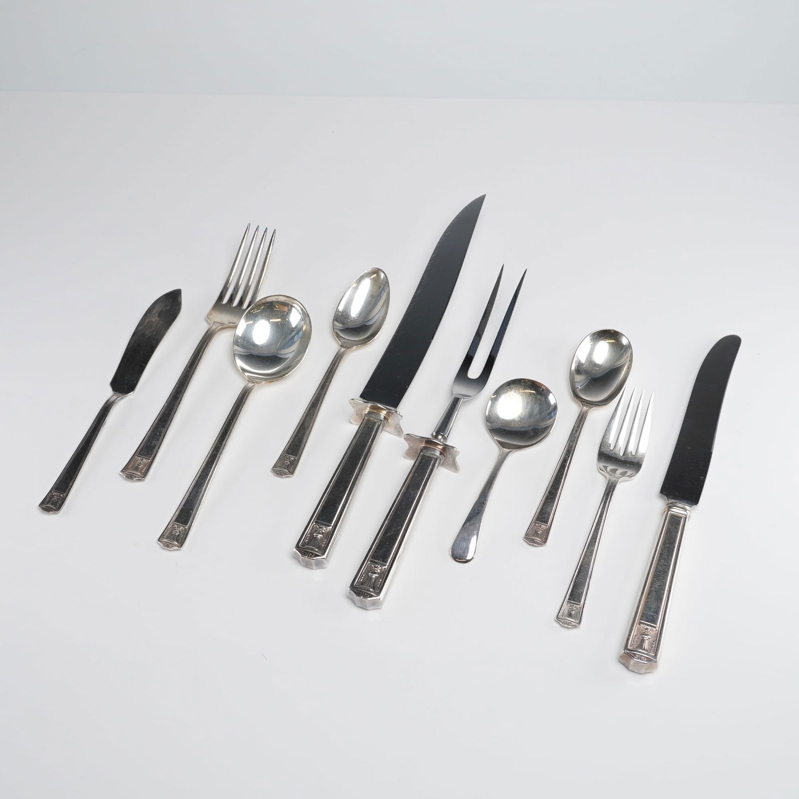 52pc Holmes & Edwards Silver-Plated Inlaid Flatware (1 of 5)