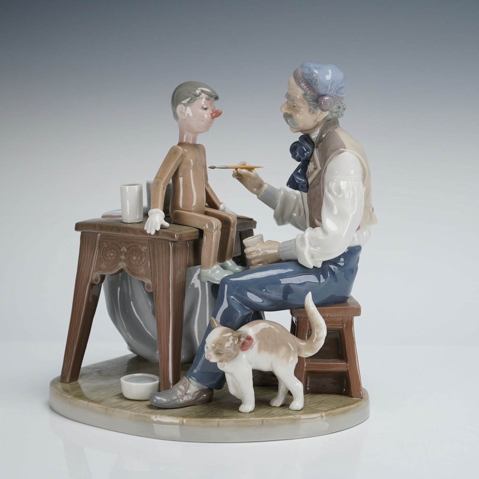 Lladro Hand-Painted Puppet Painter Figurine 5396 (1 of 4)