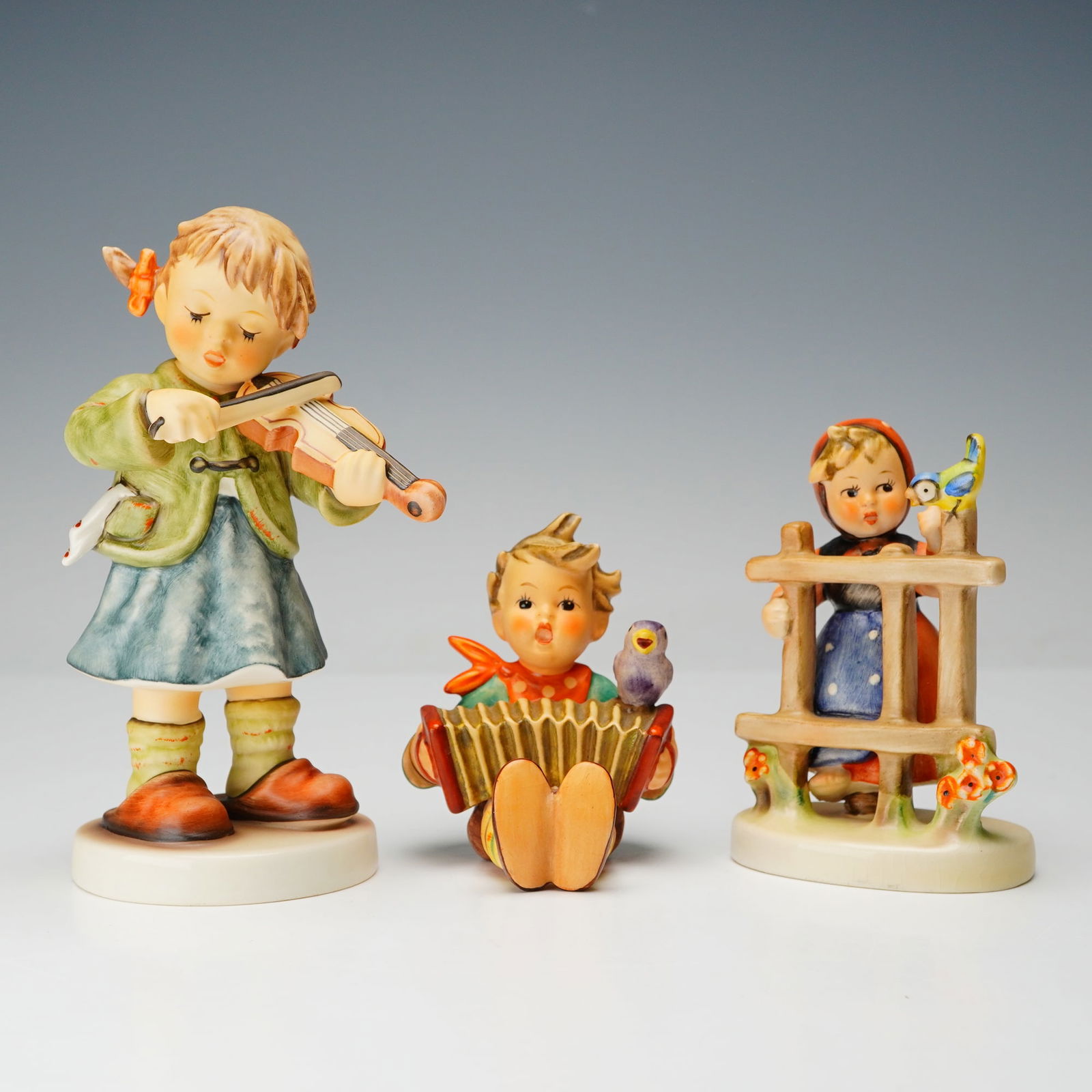 3pc Goebel Hummel Porcelain Figurines (1 of 4)