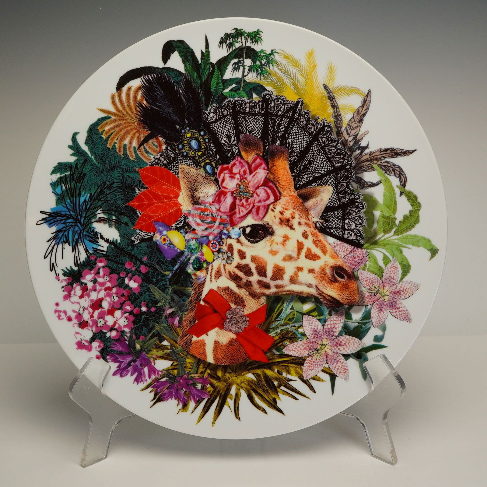 Vista Alegre by Christian Lacroix Charger Plate, Dona Jirafa (1 of 4)