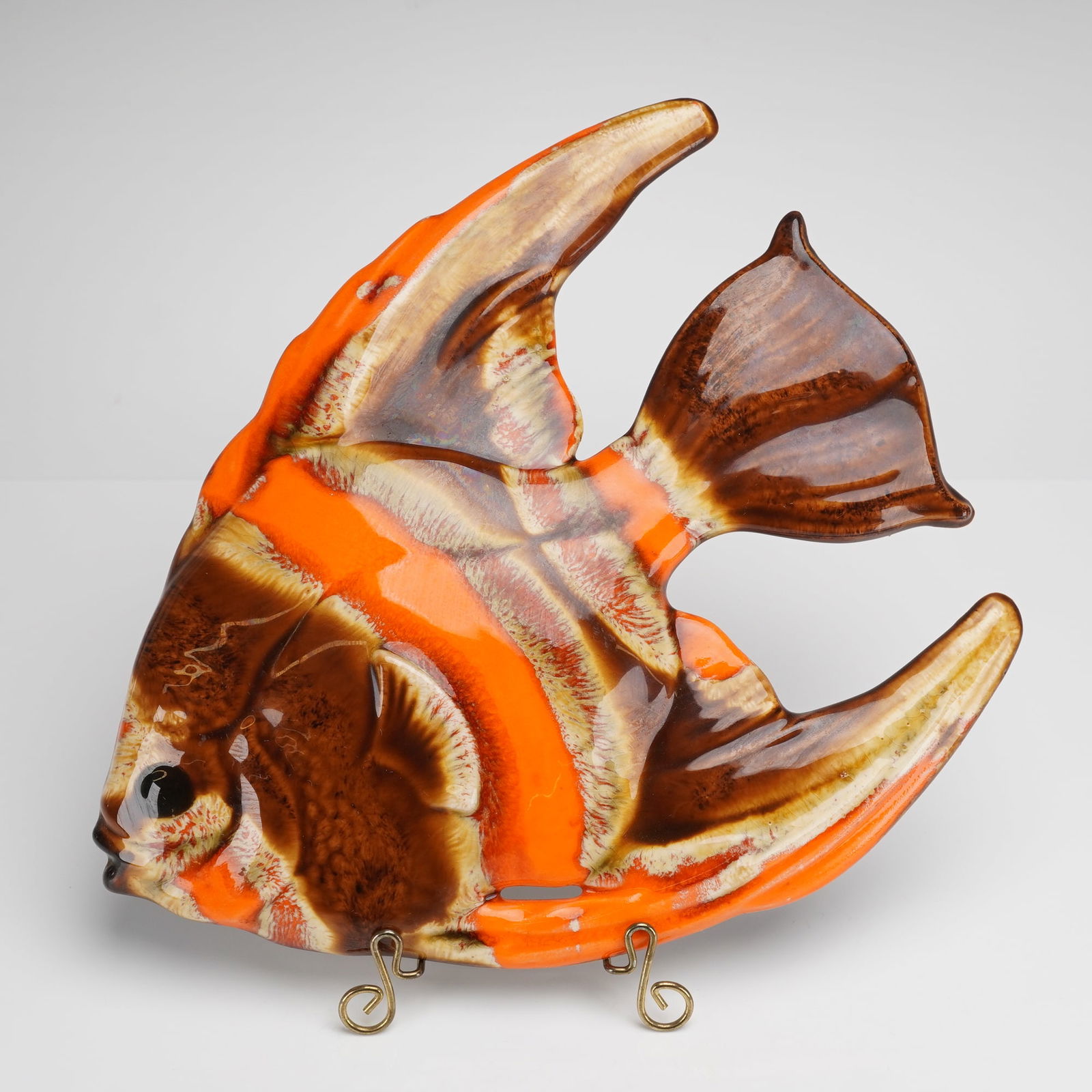 Angelfish Ceramic Wall Plaque (1 of 3)