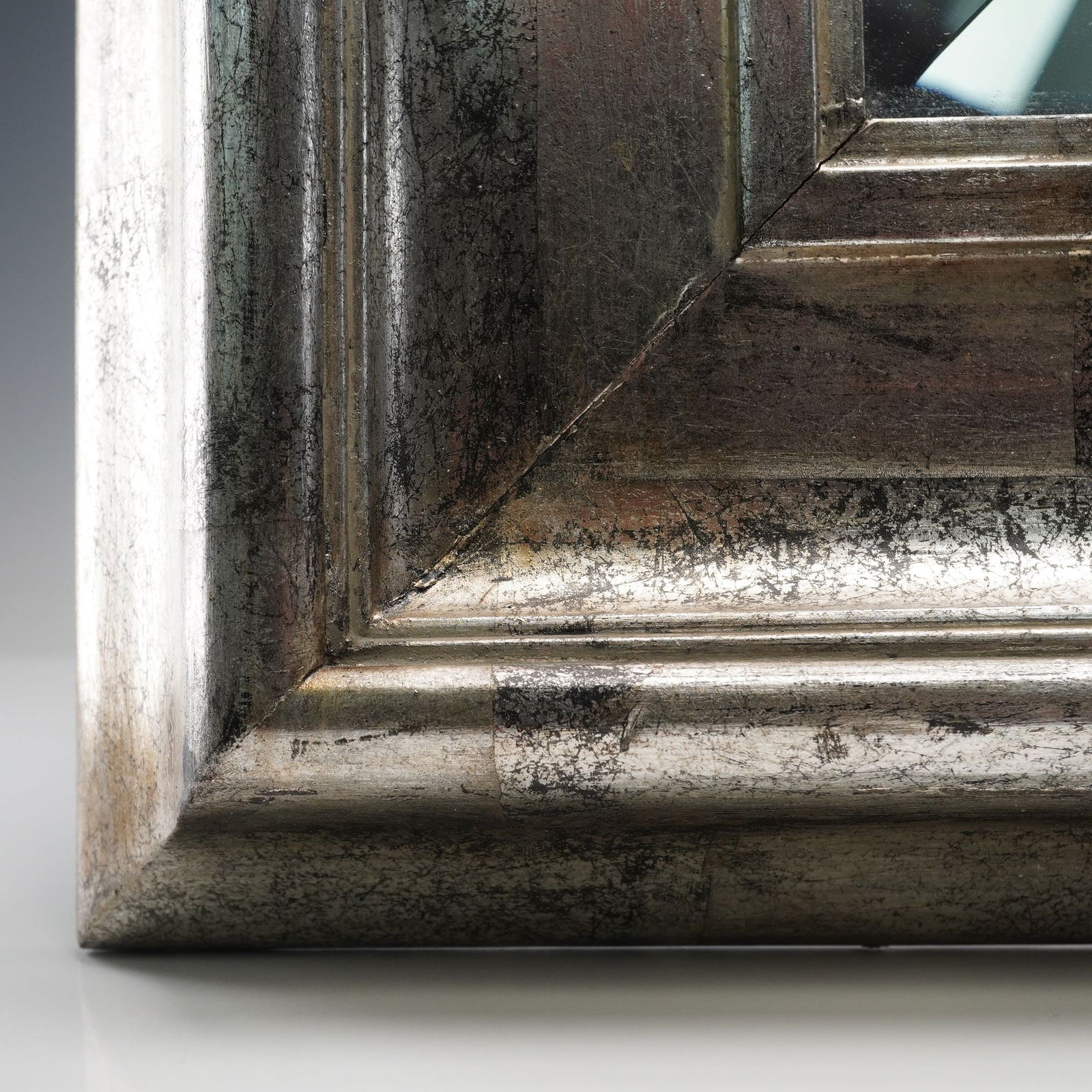 Creative Framing Silver Painted Wall Mirror - 2