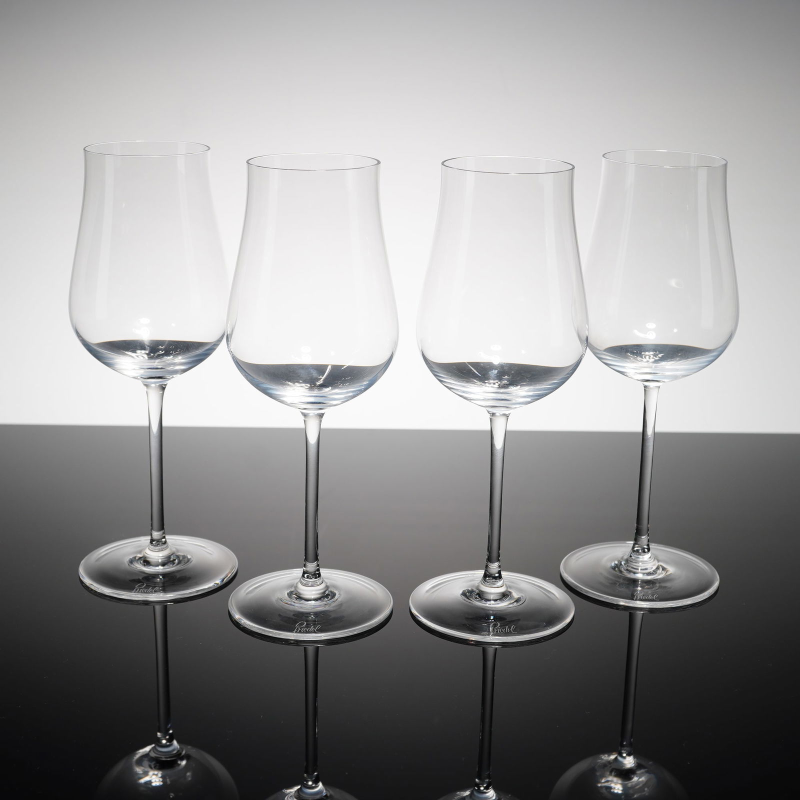 Set of Four Riedel Grappa Glasses (1 of 4)