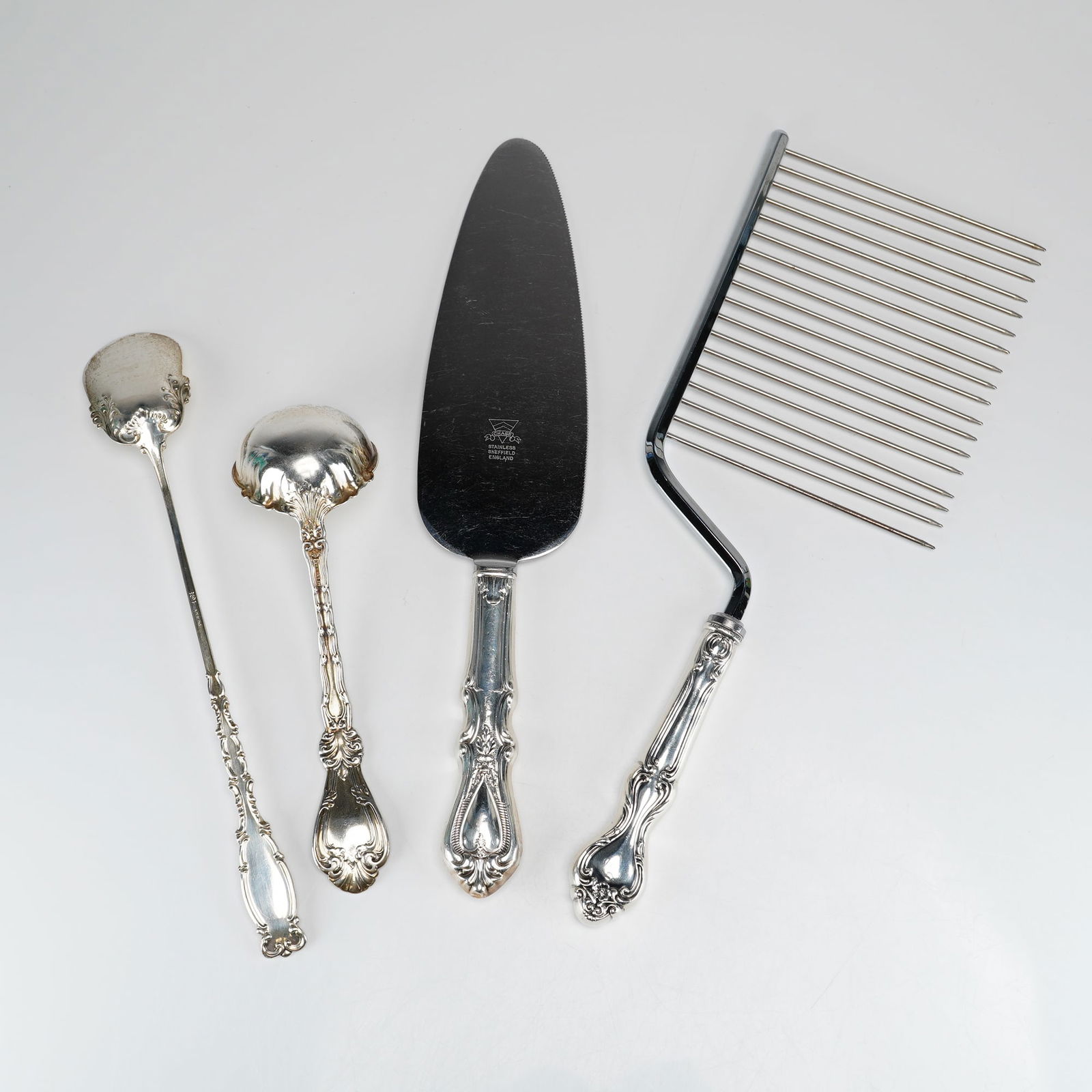 4pc Sterling Silver Serving Utensils - 2