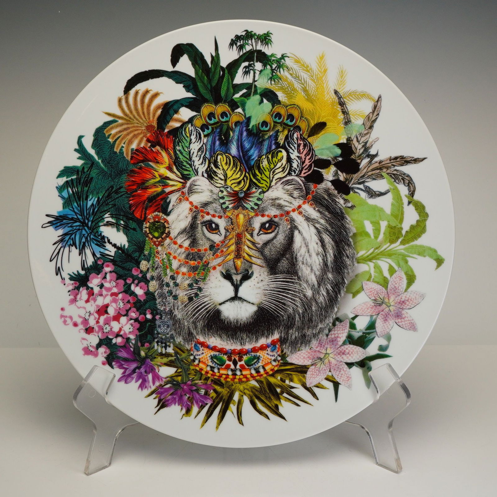 Vista Alegre by Christian Lacroix Charger Plate, Jungle King (1 of 4)