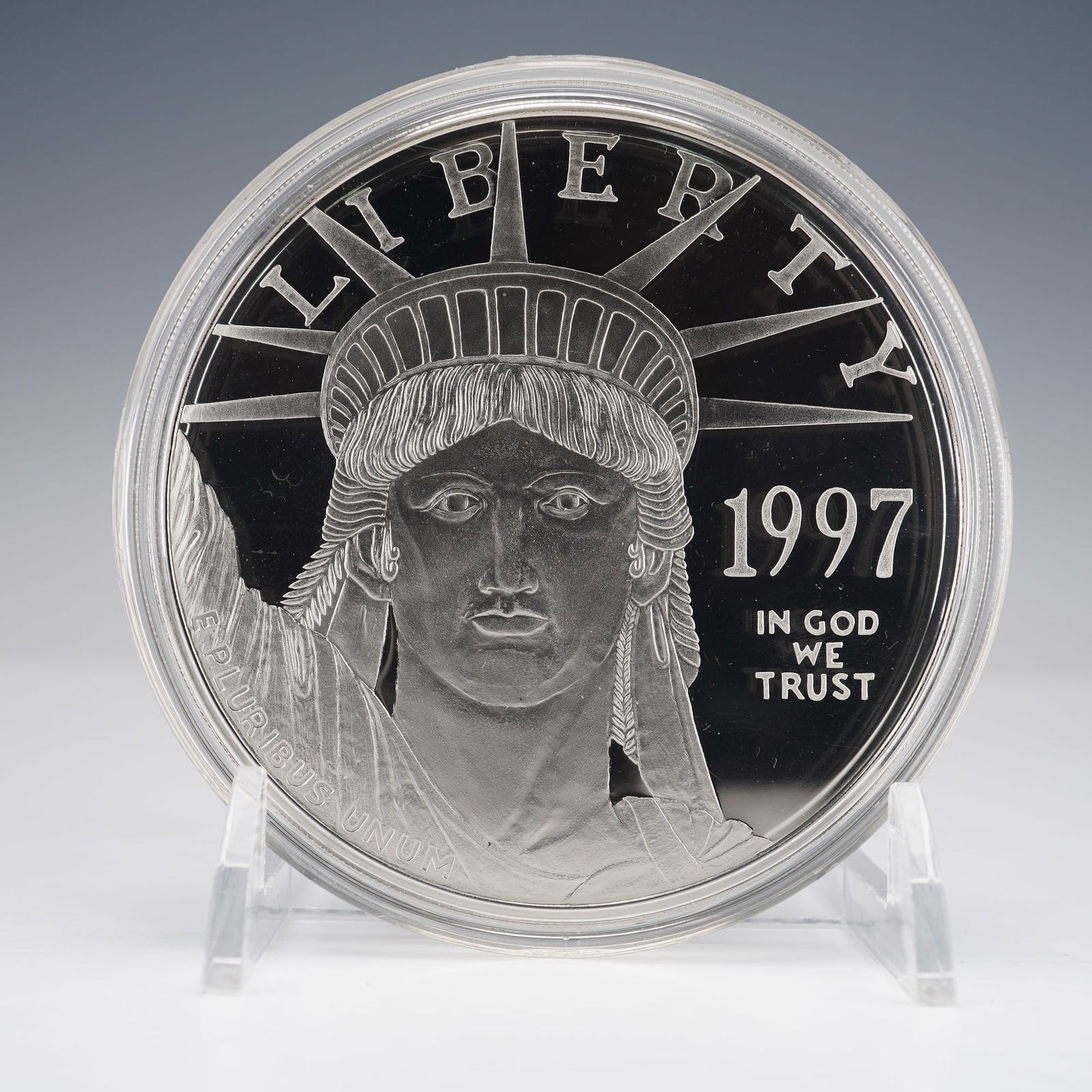 1997 American Platinum Eagle 4 Troy Ounce Round (1 of 3)