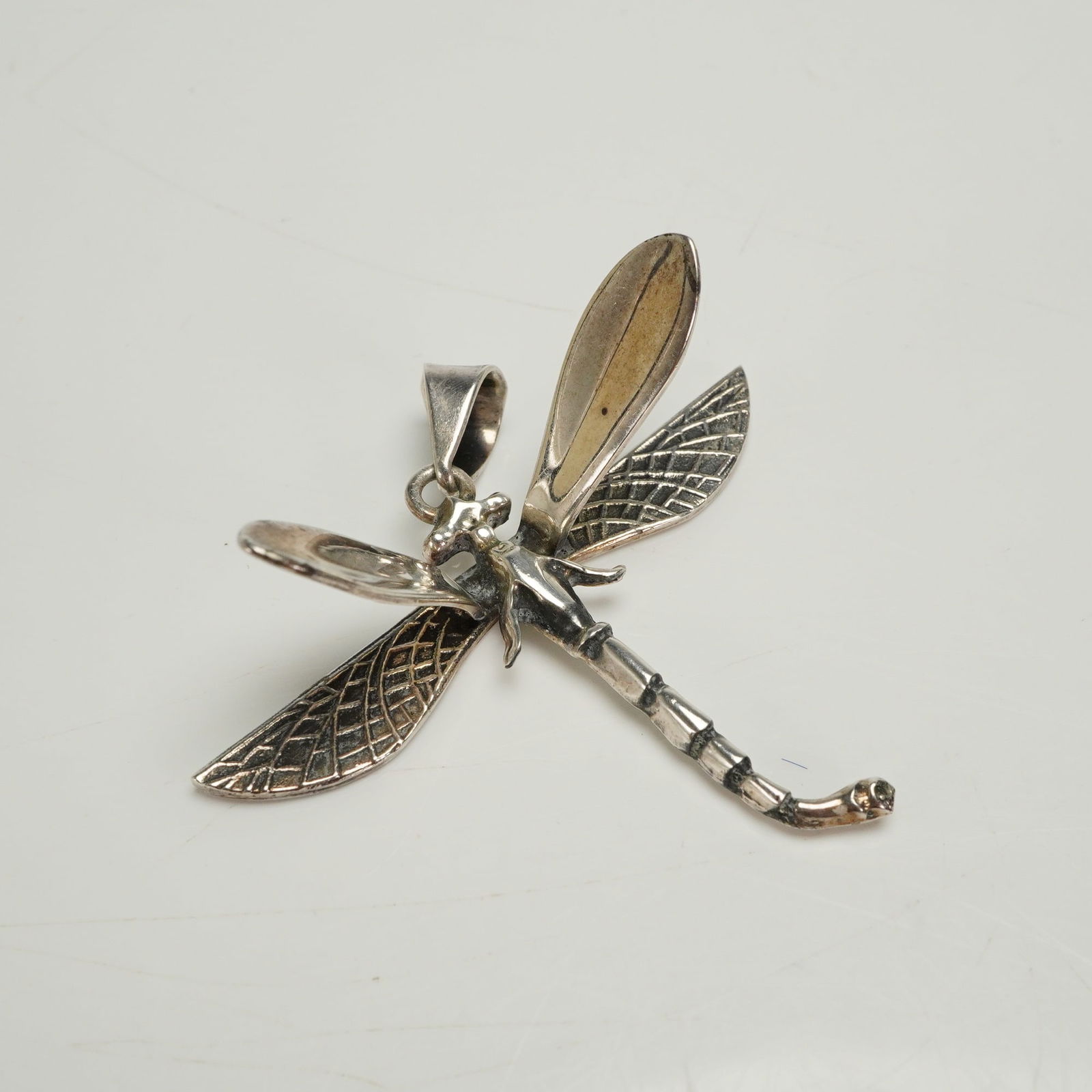 A Sterling Silver Dragonfly Pendant Charm (1 of 4)