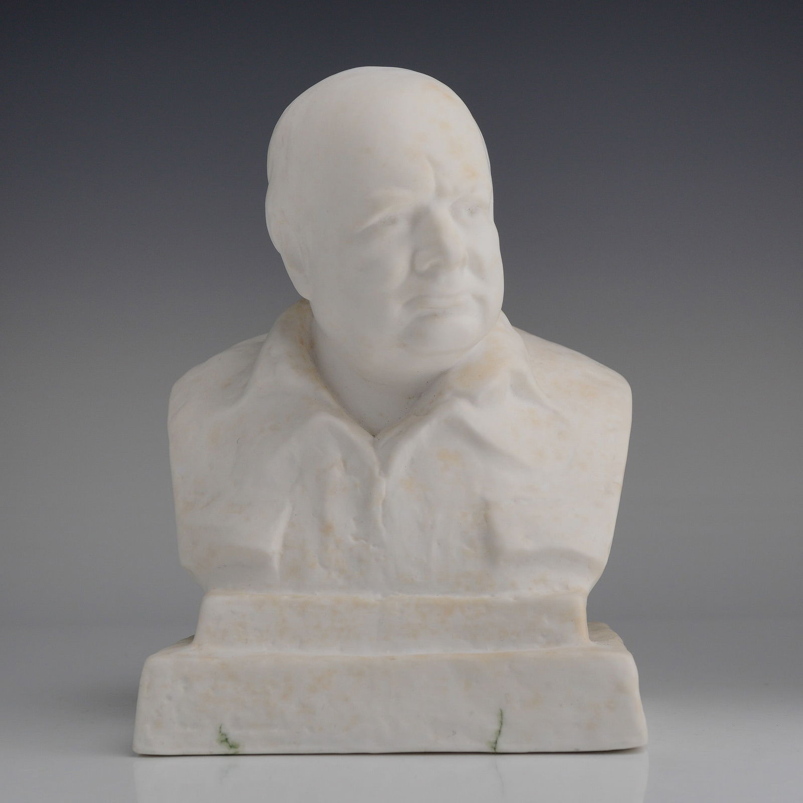 Spode Parian Porcelain Bust by Oscar Nemon, Winston Churchill (1 of 5)