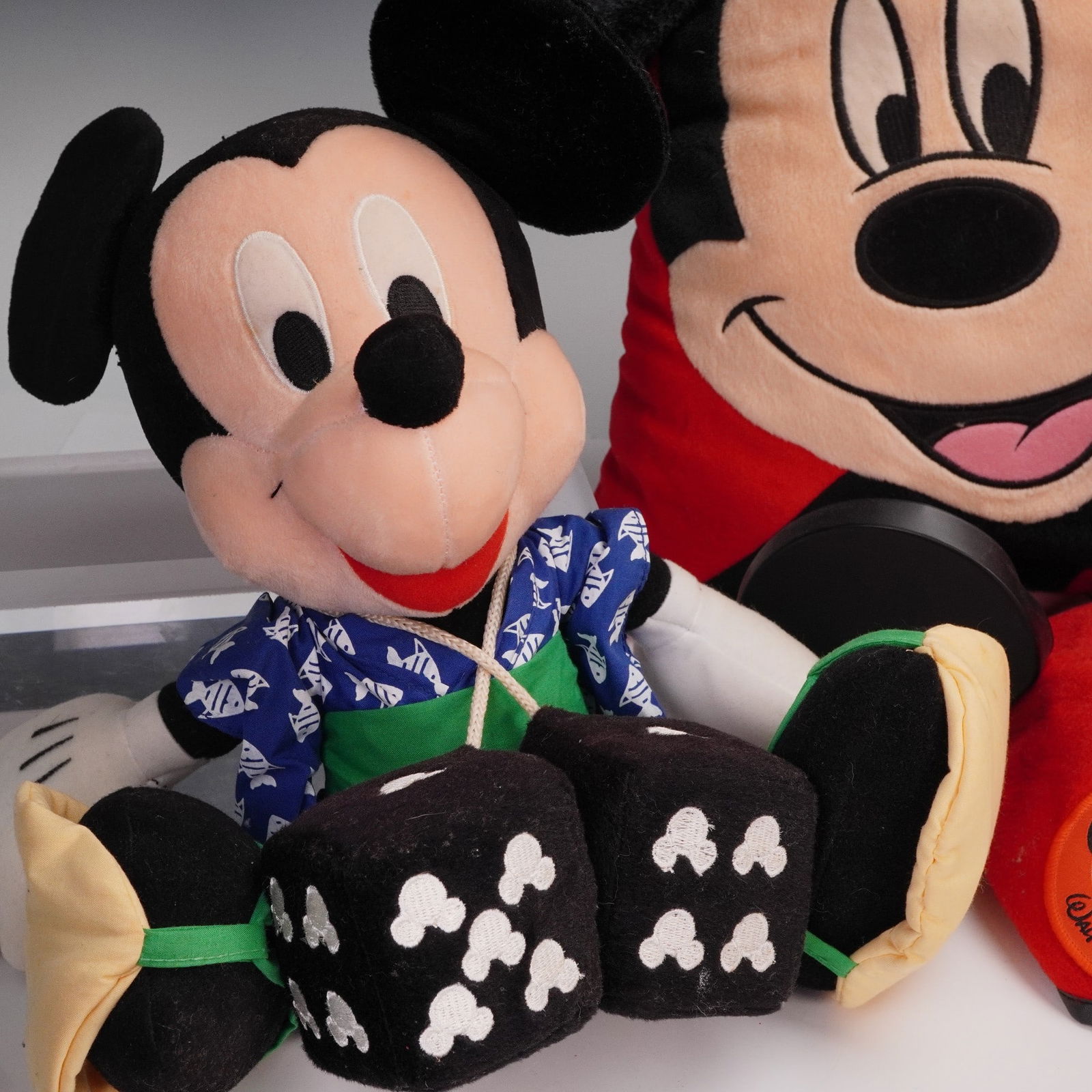 6pc Vintage Mickey Mouse Plushies and Hat - 3