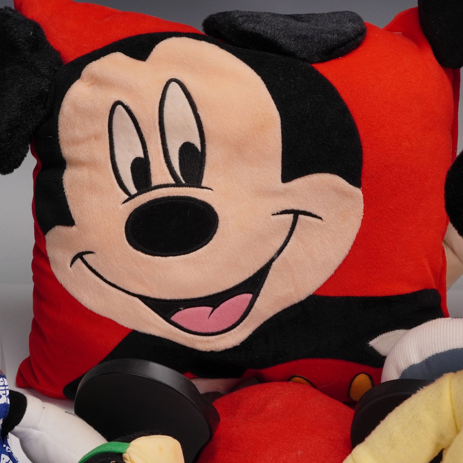 6pc Vintage Mickey Mouse Plushies and Hat - 4