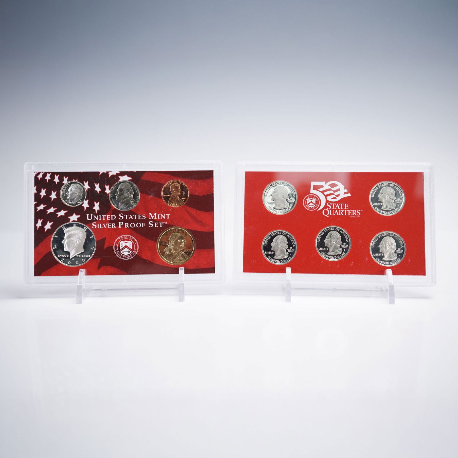 2000-S U.S. Mint Silver Proof Set (10 Coins) (1 of 5)