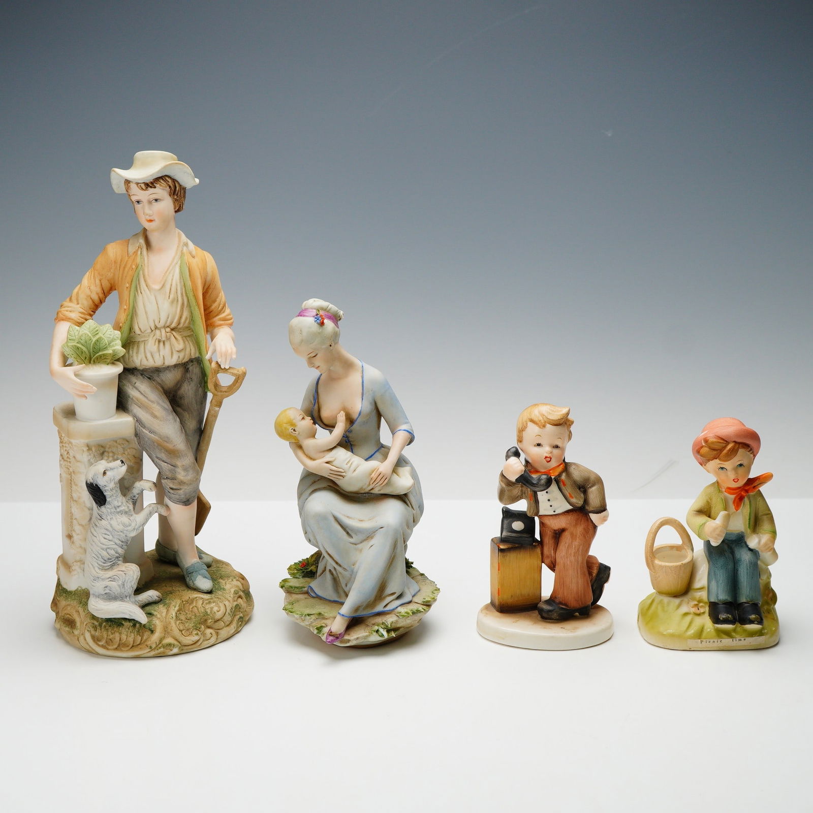 4pc Group of Four Italian and American Porcelain Figurines (1 of 3)