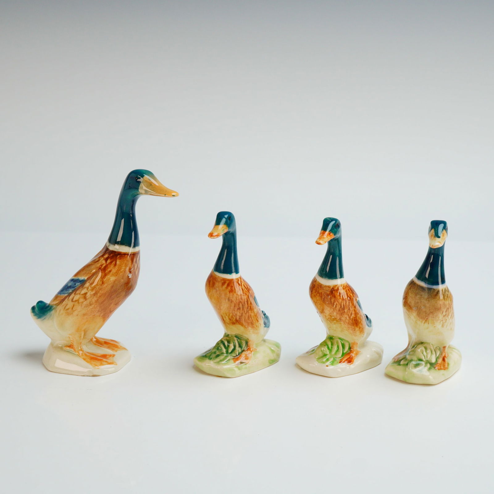 4pc Beswick Porcelain Figurines, Mallard Duck (1 of 4)