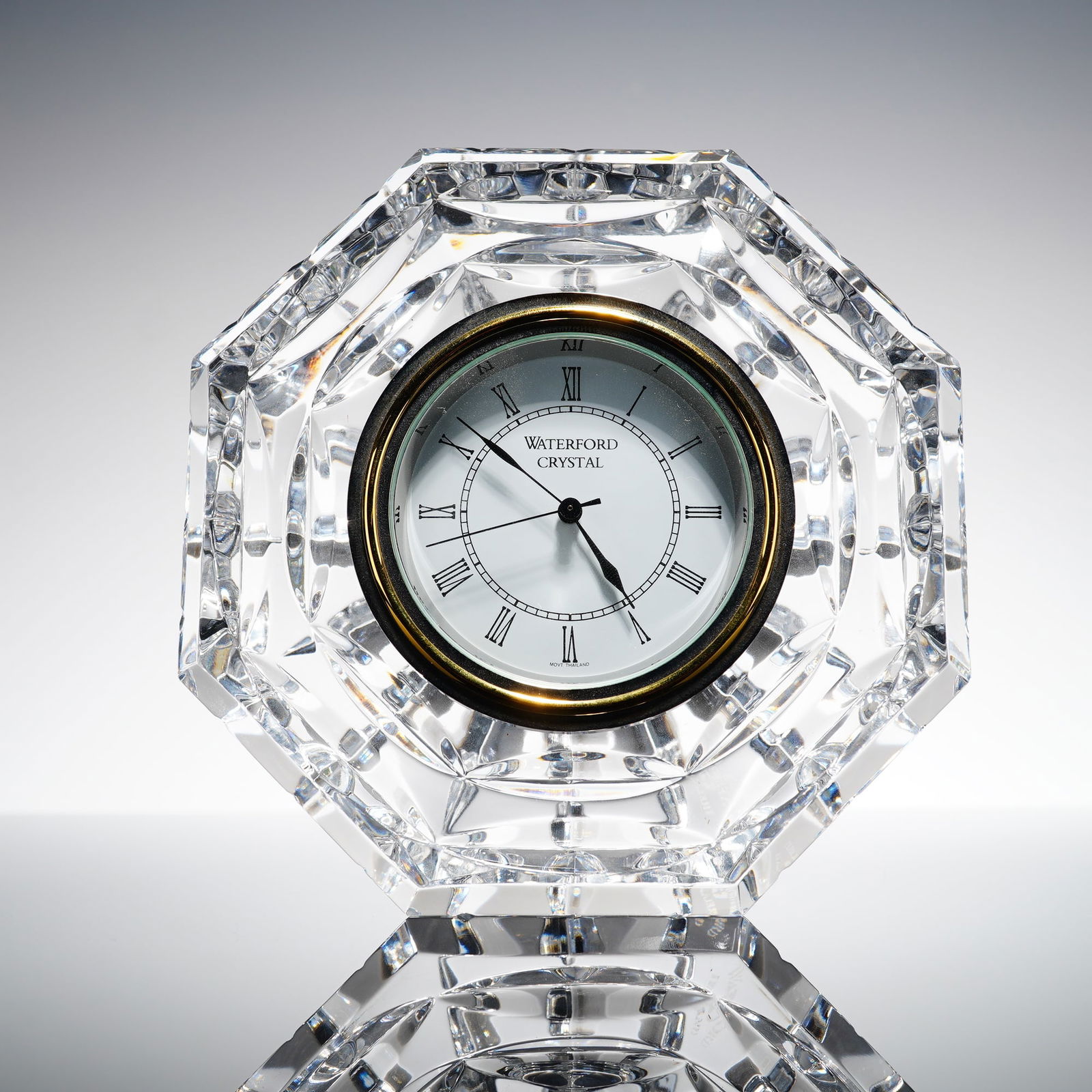 Waterford Crystal Octagonal Desk Clock (1 of 4)