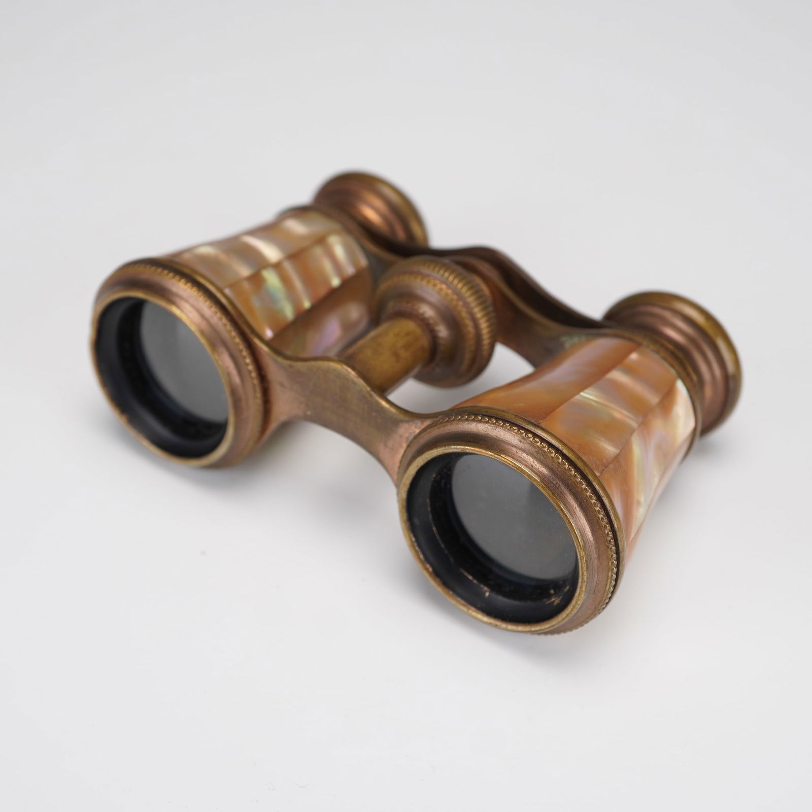 W. Ecker Opticien Lucerne Opera Glasses with Case - 2