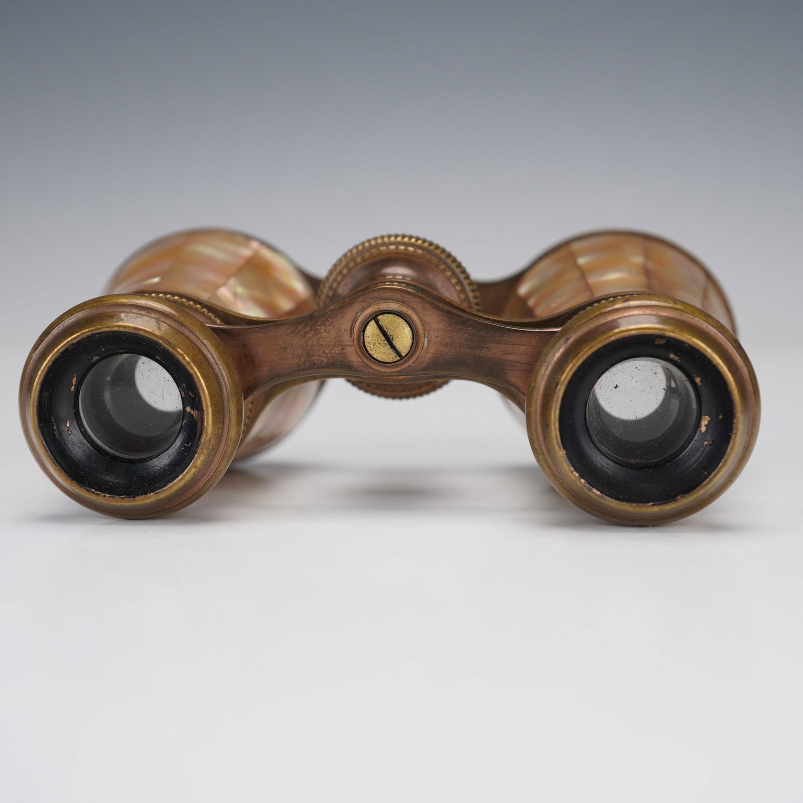 W. Ecker Opticien Lucerne Opera Glasses with Case - 3