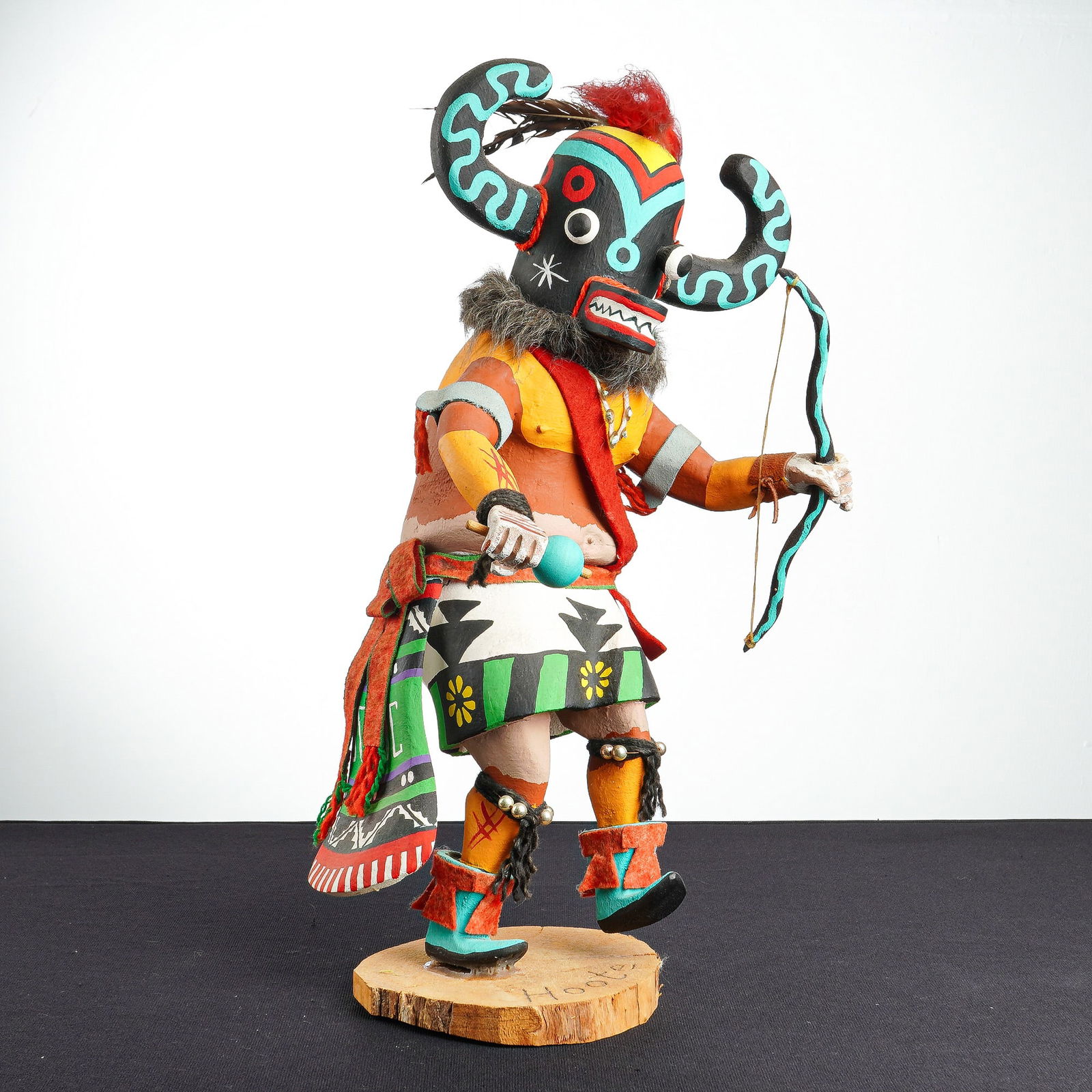 Tony M. Espinoza Native American Hopi Kachina Doll, Hoote (1 of 5)