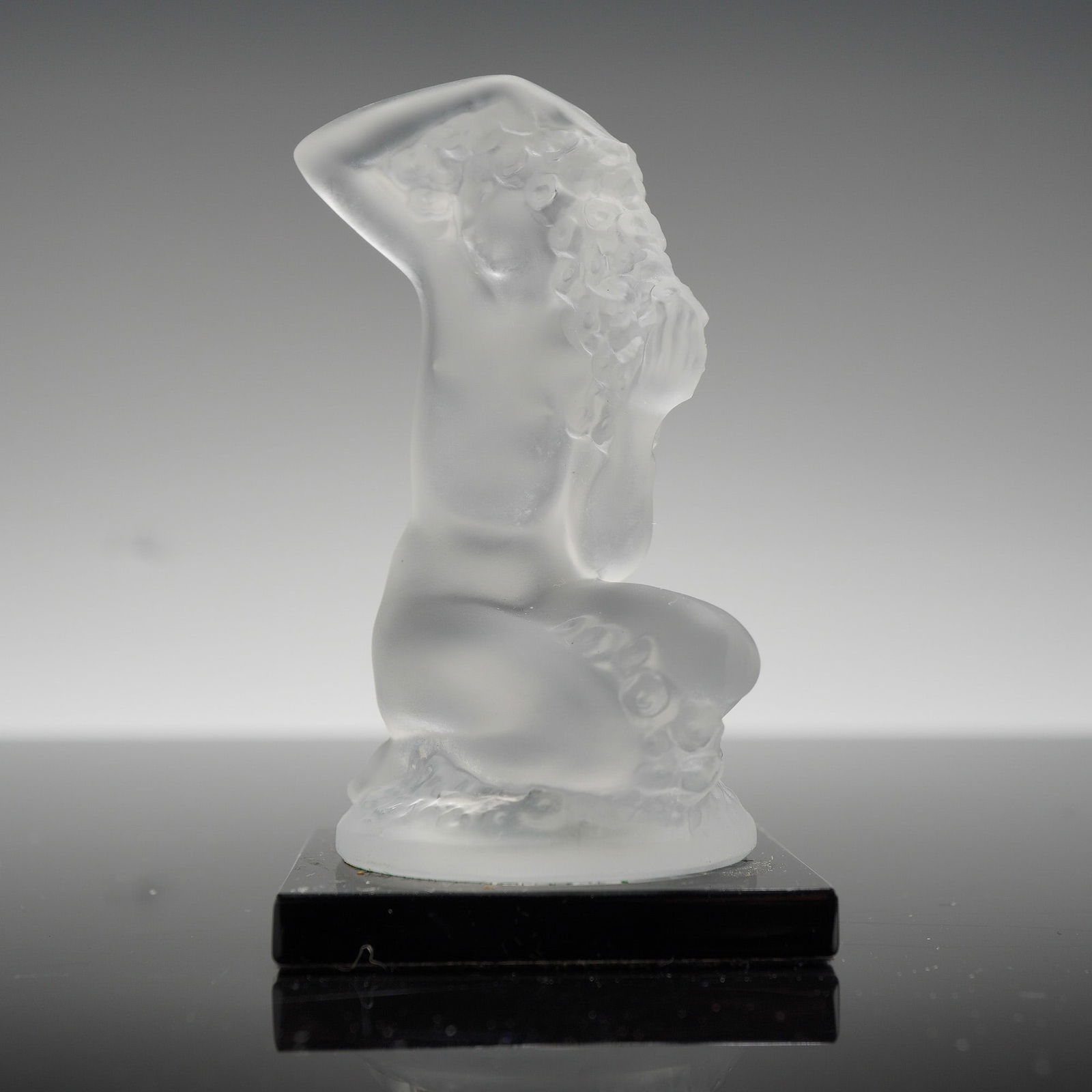 Lalique France Frosted Crystal Figurine, Floreal (1 of 3)