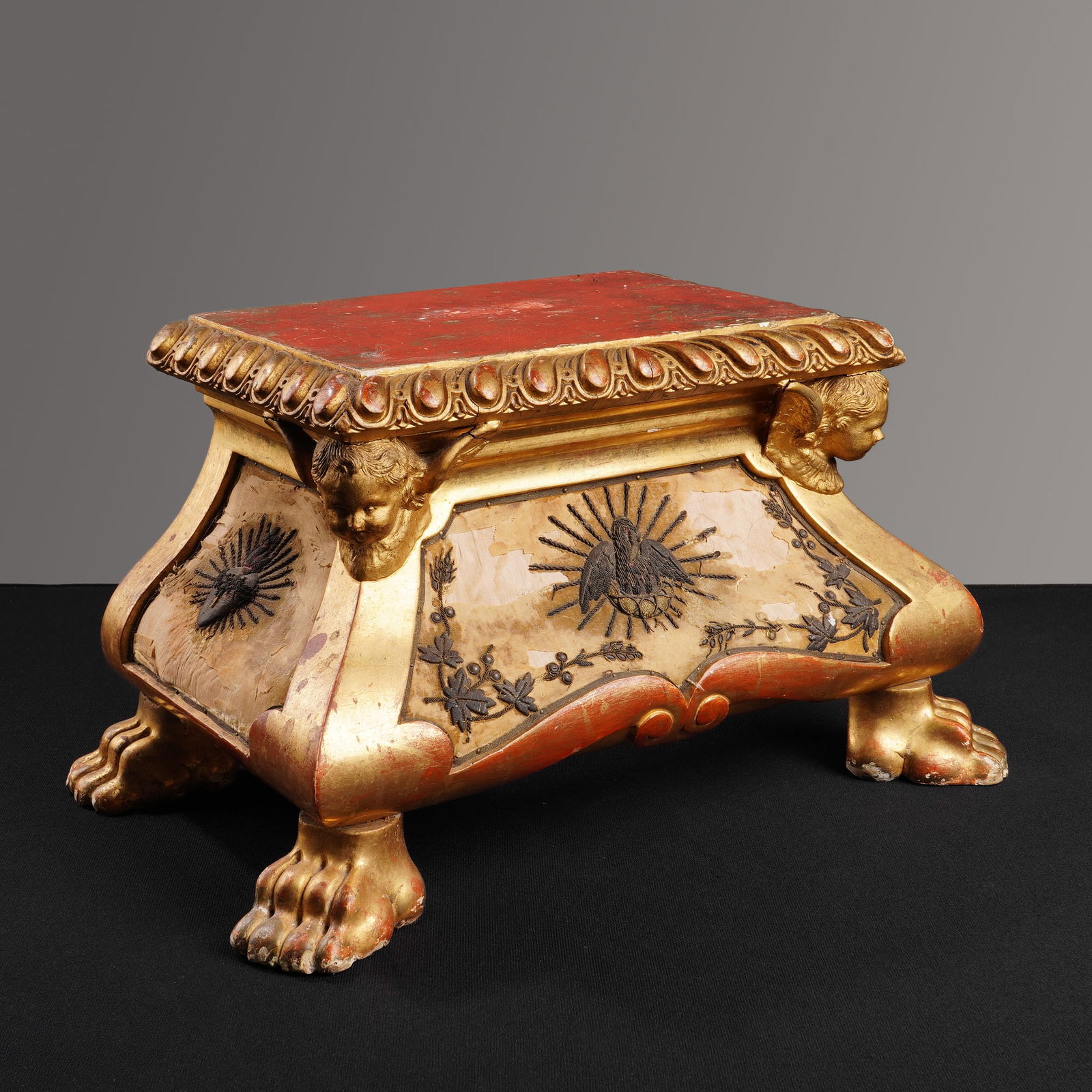 Antique Giltwood Church Tabor (1 of 6)