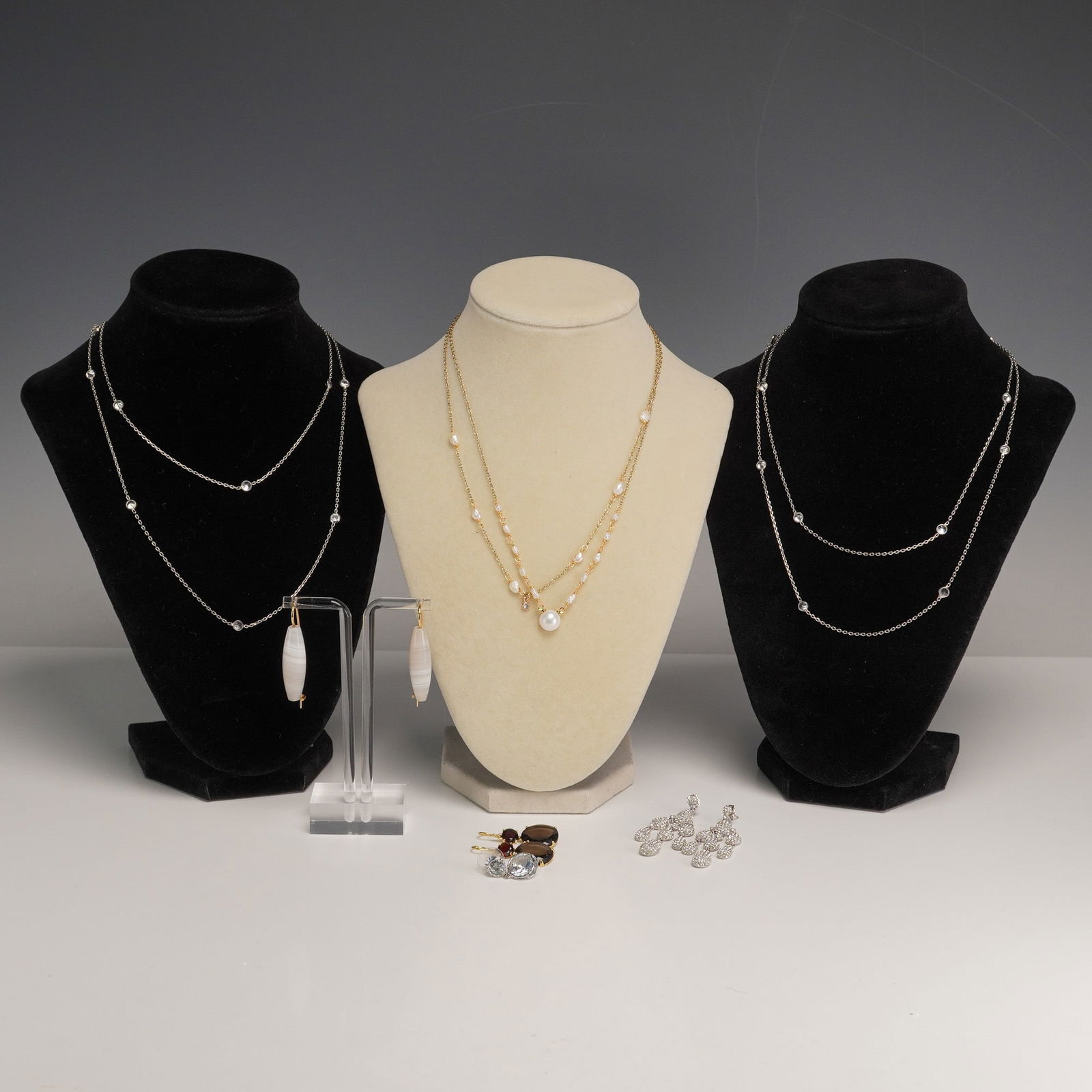 A Collection of 7 Contemporary Costume Jewelry (1 of 5)