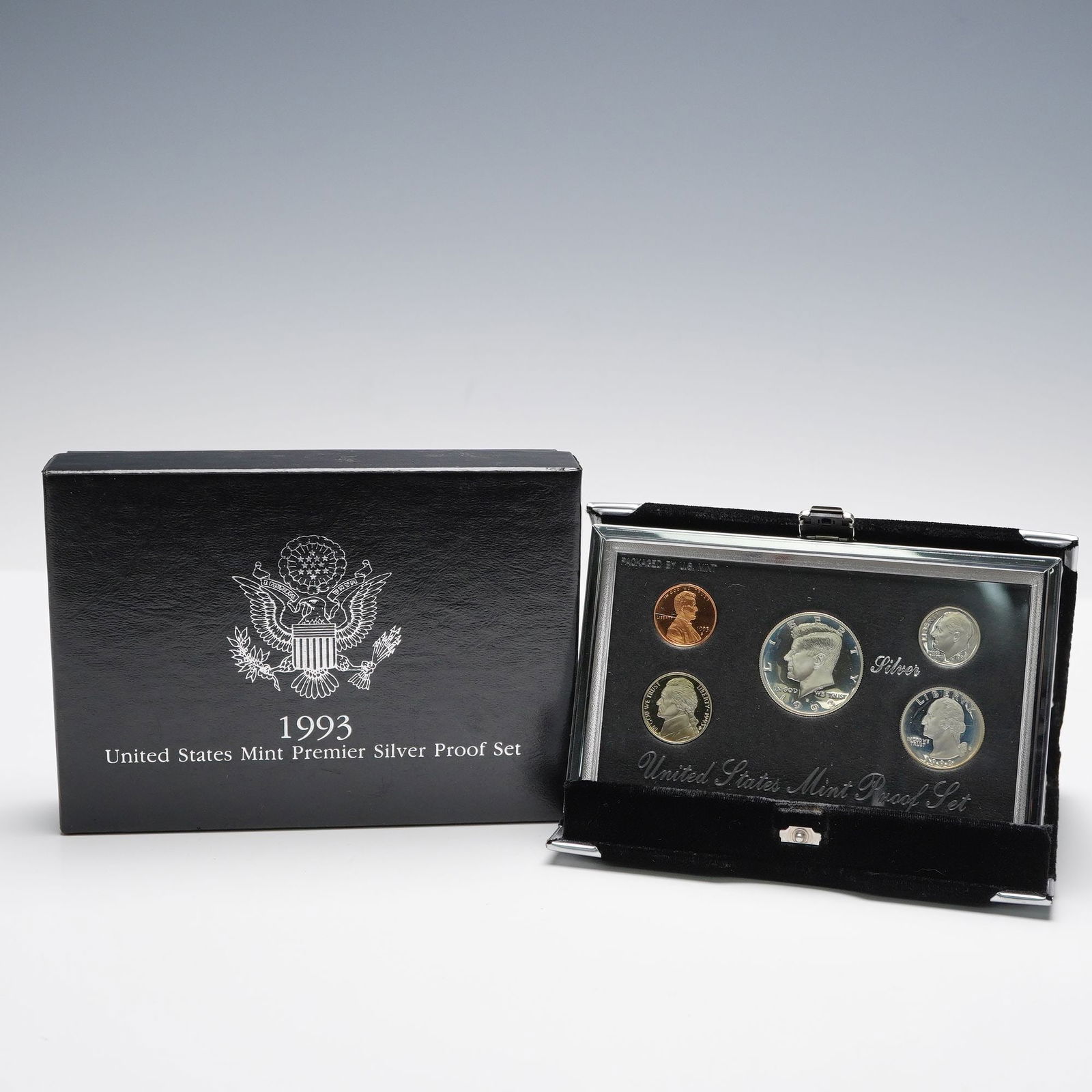 1993-S United States Mint Premier Silver Proof Set (1 of 3)