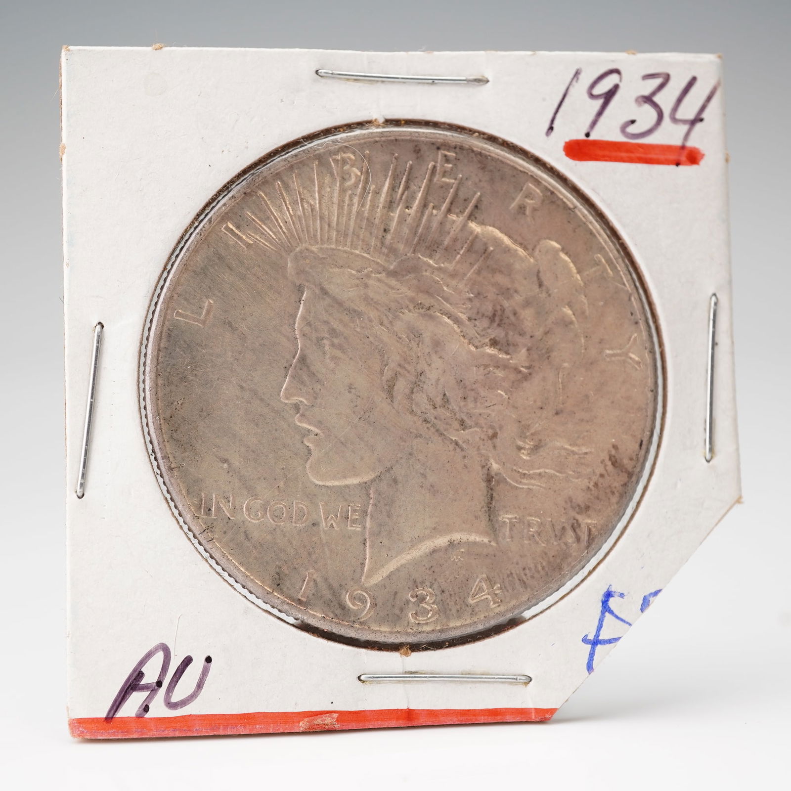 1934 Peace Dollar