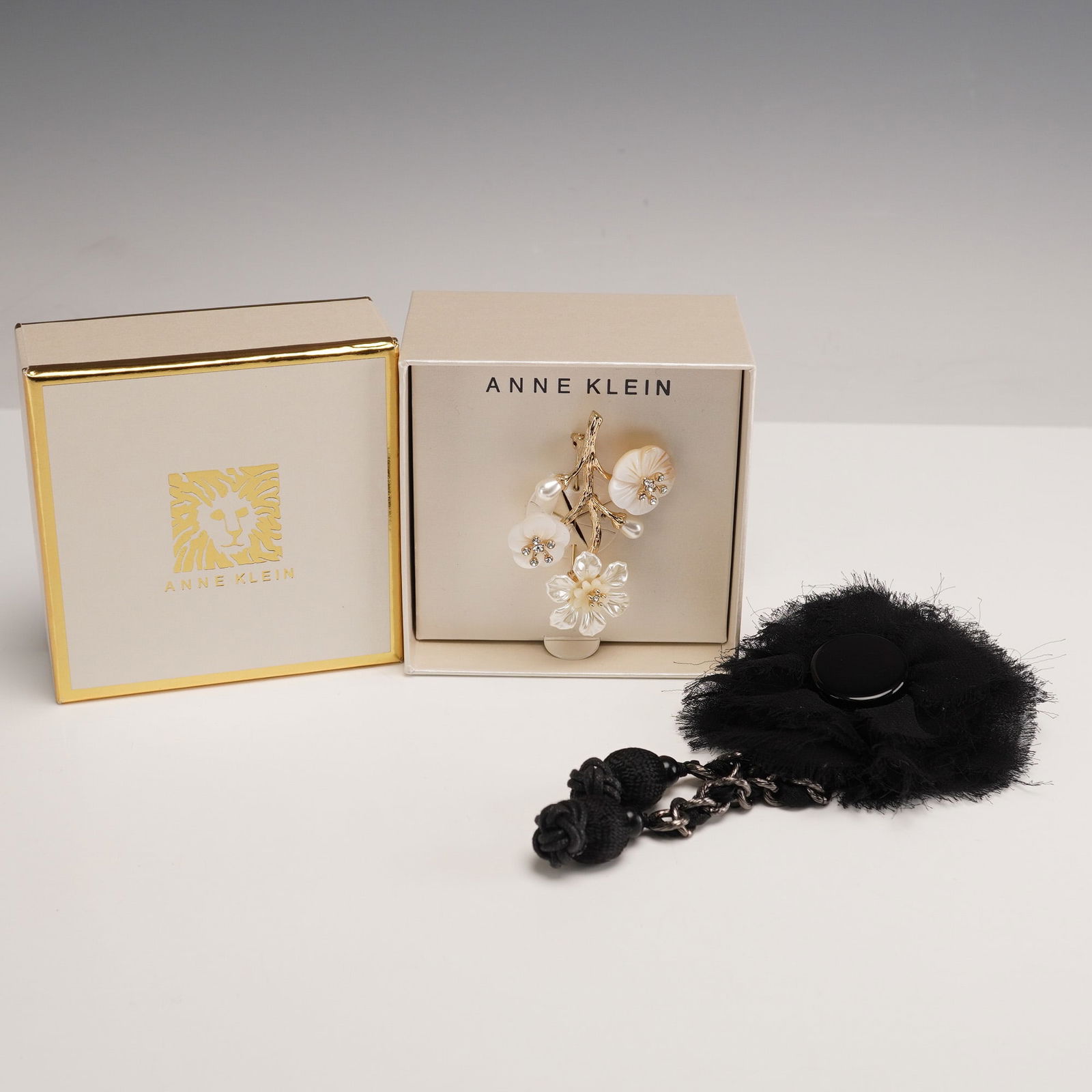 Two Costume Brooches by Anne Klein & Anne Fontaine (1 of 4)