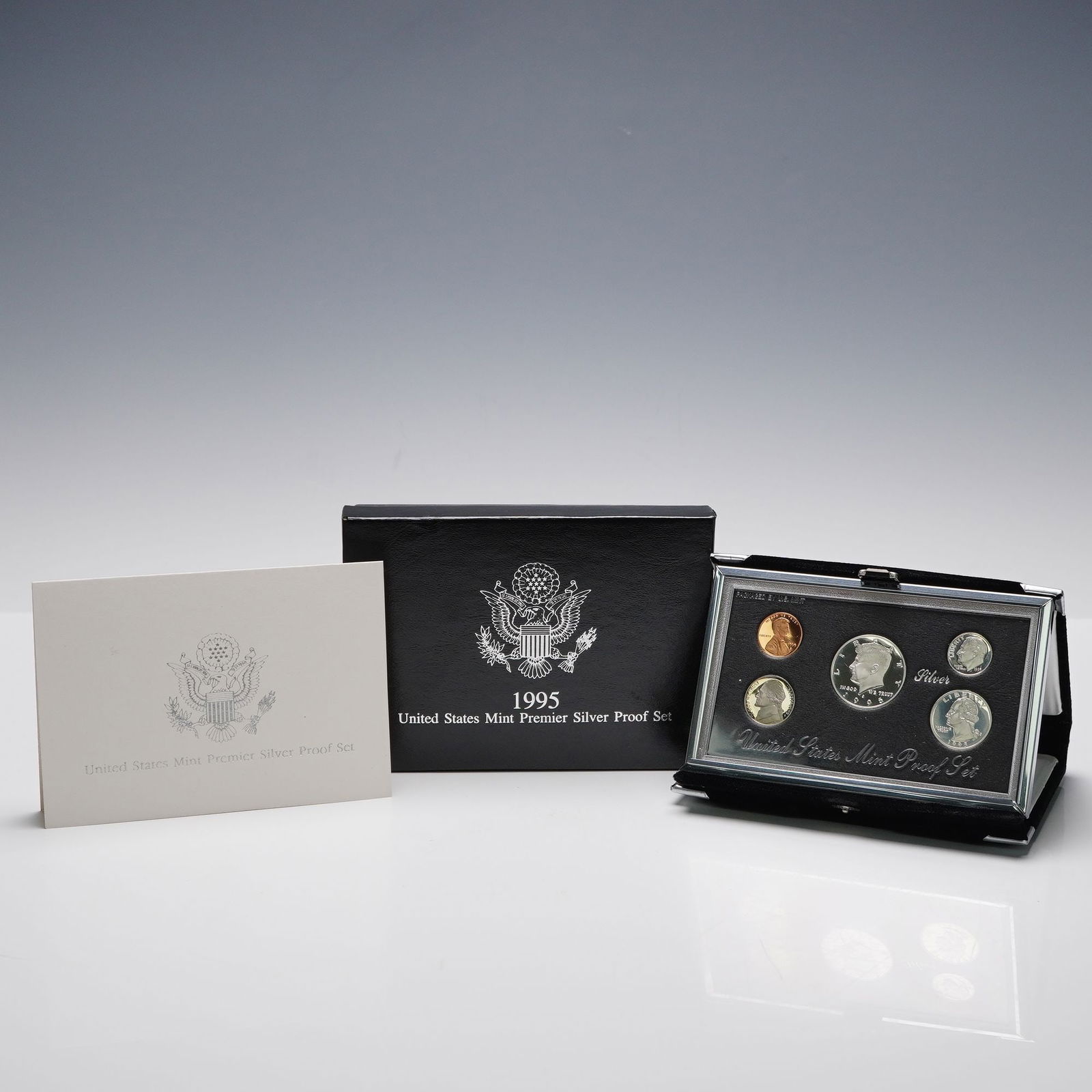 1995-S United States Mint Premier Silver Proof Set (1 of 3)