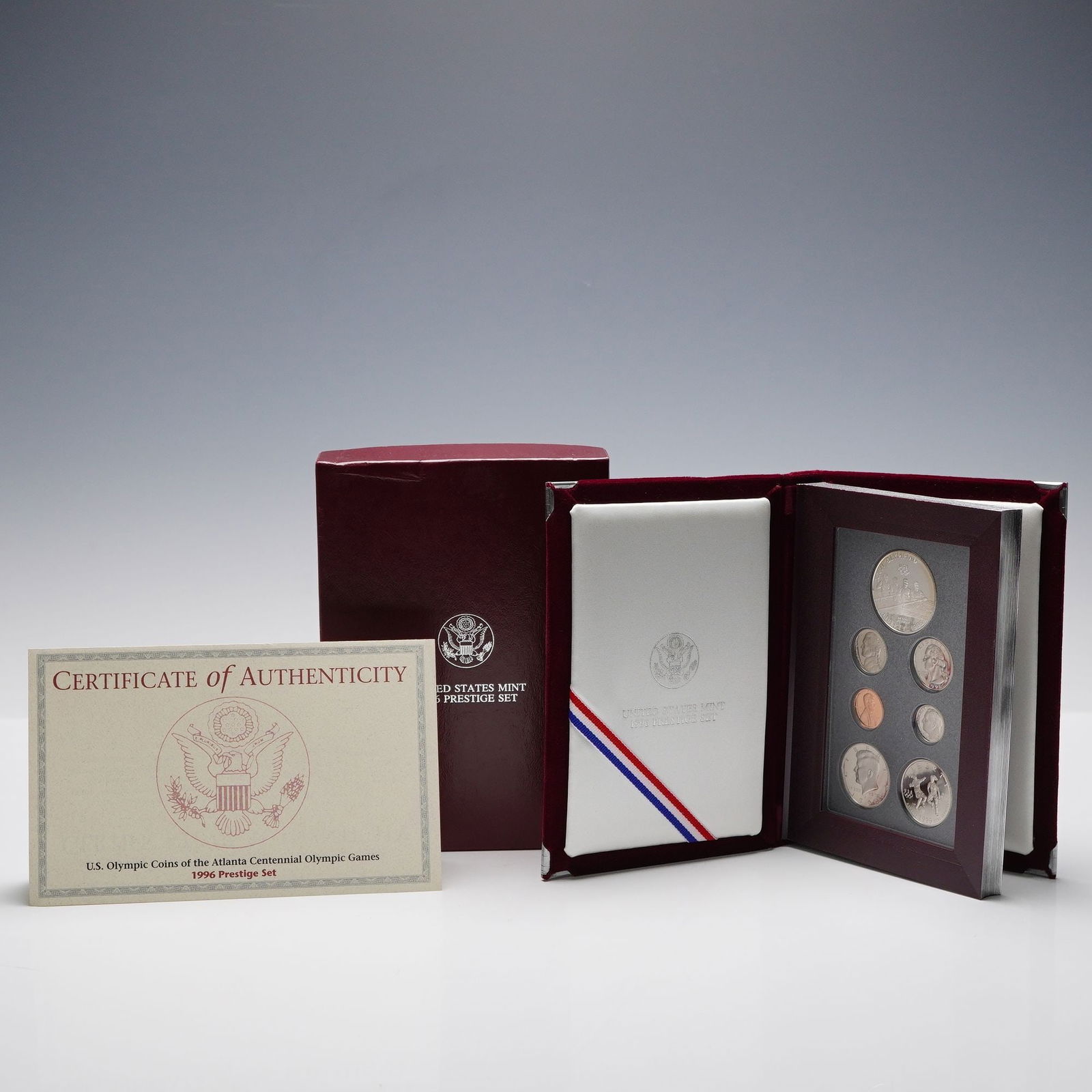 1996-S U.S. Mint Prestige Proof Set, Atlanta Centennial Olympic Games (1 of 3)