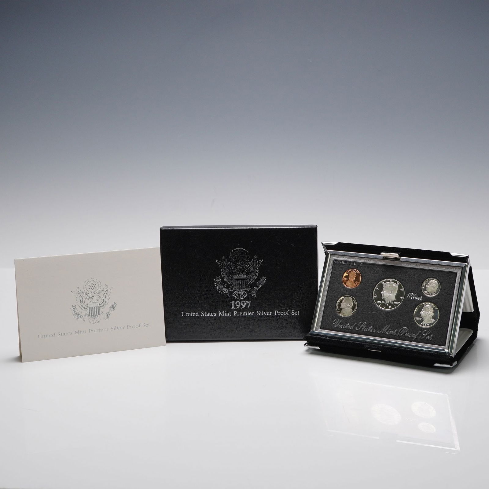 1997-S United States Mint Premier Silver Proof Set (1 of 3)