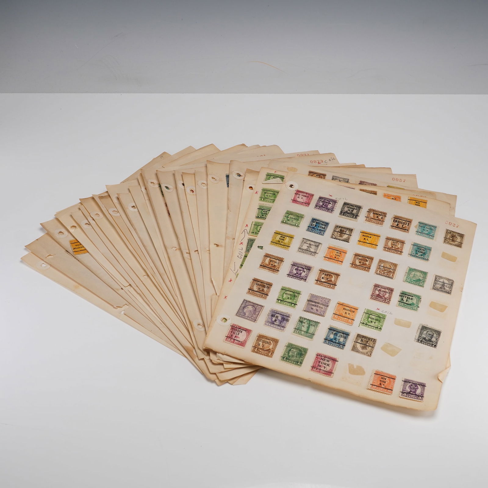 Collection of Early 1900s Pre-Canceled U.S. Stamps (1 of 4)