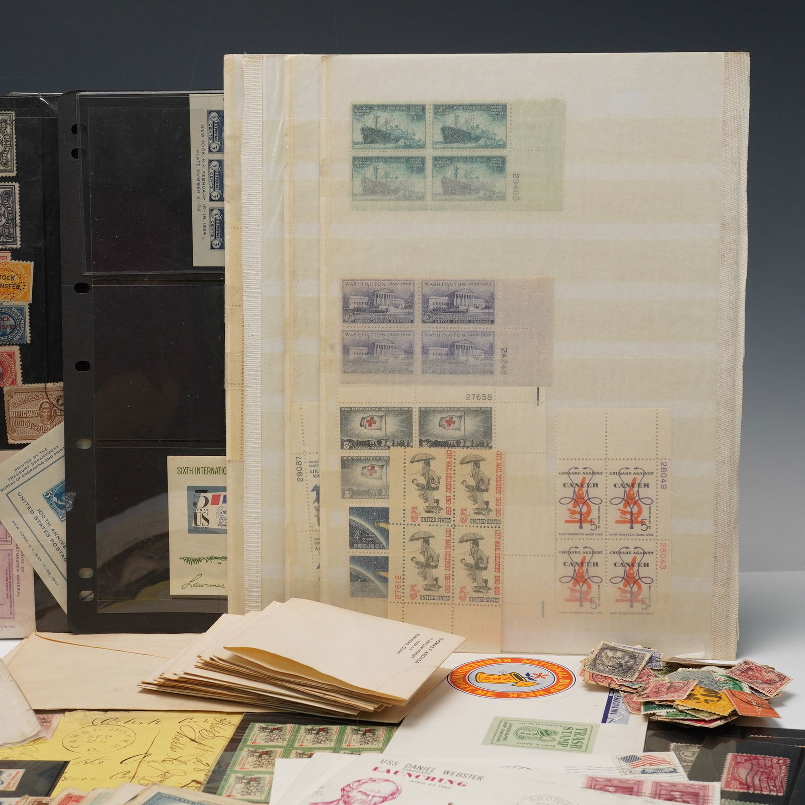 Collection of United States Postage and Revenue Stamps (1 of 8)