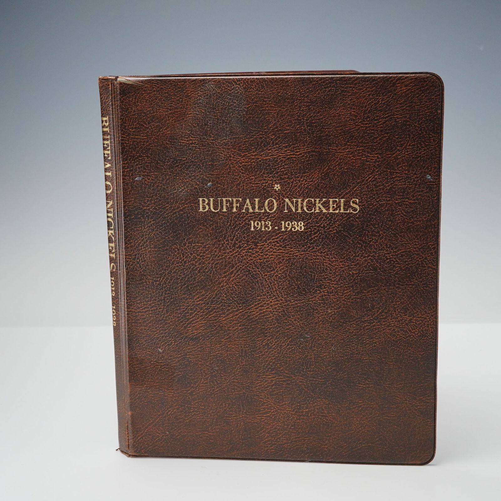 1913-1938 Buffalo Nickels Album, Incomplete, 58 Coins (1 of 6)