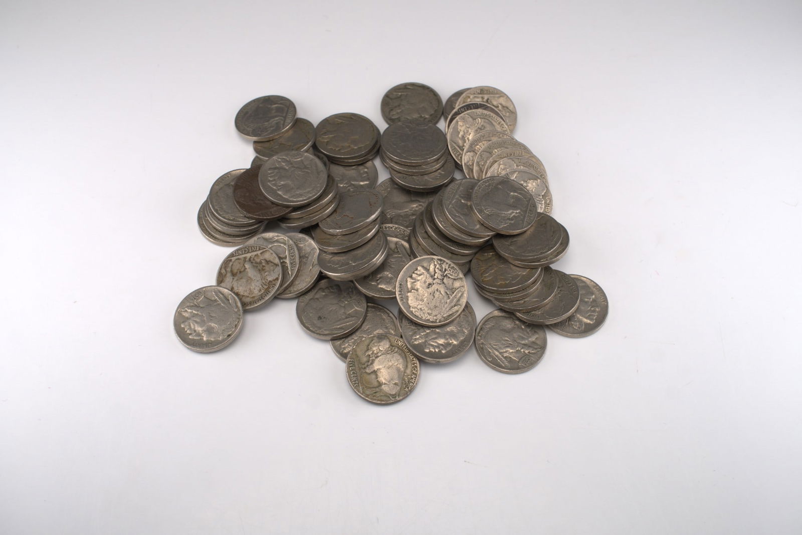 70pc 1920-1937 U.S. Buffalo Nickel Coin Set (1 of 4)