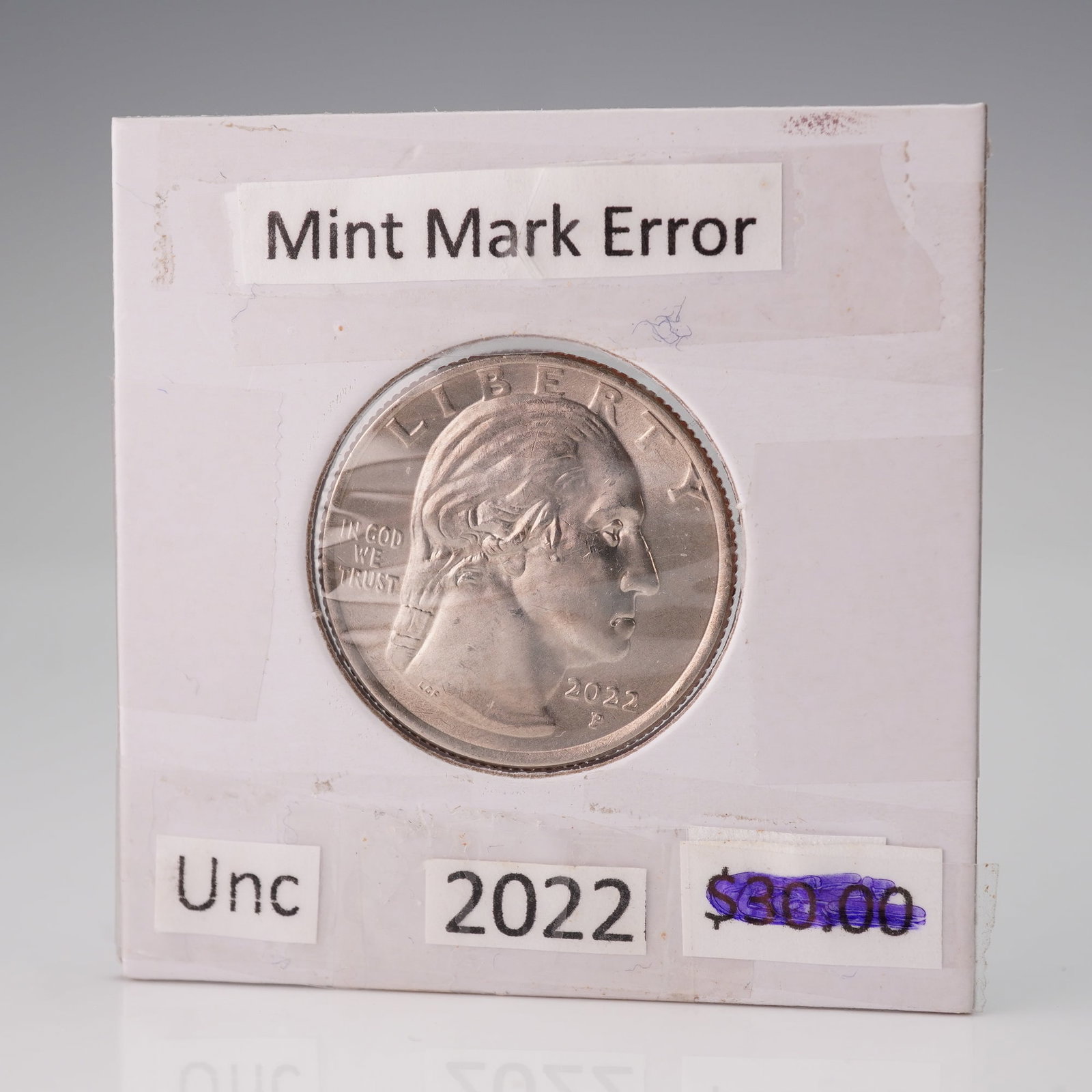 US 2022-P Quarter Dollar, Maya Angelou American Women Quarter: This lot features a 2022 United States quarter dollar from the American Women Quarters Program, honoring poet, author, and civil rights activist Maya Angelou. The obverse depicts George Washington, wh