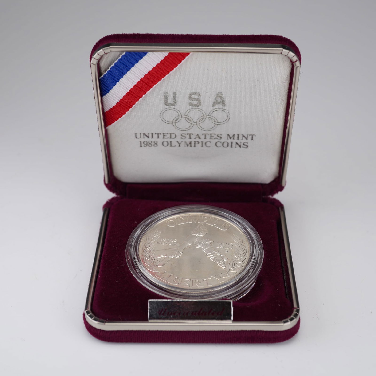 1988-D United States Mint Olympic Coin (1 of 6)