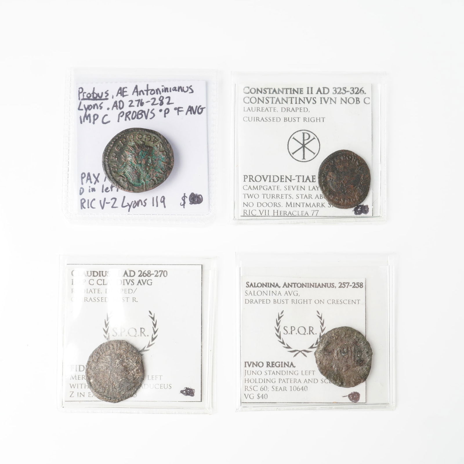4pc Early to Late 3rd Century AD Roman Coins (1 of 3)